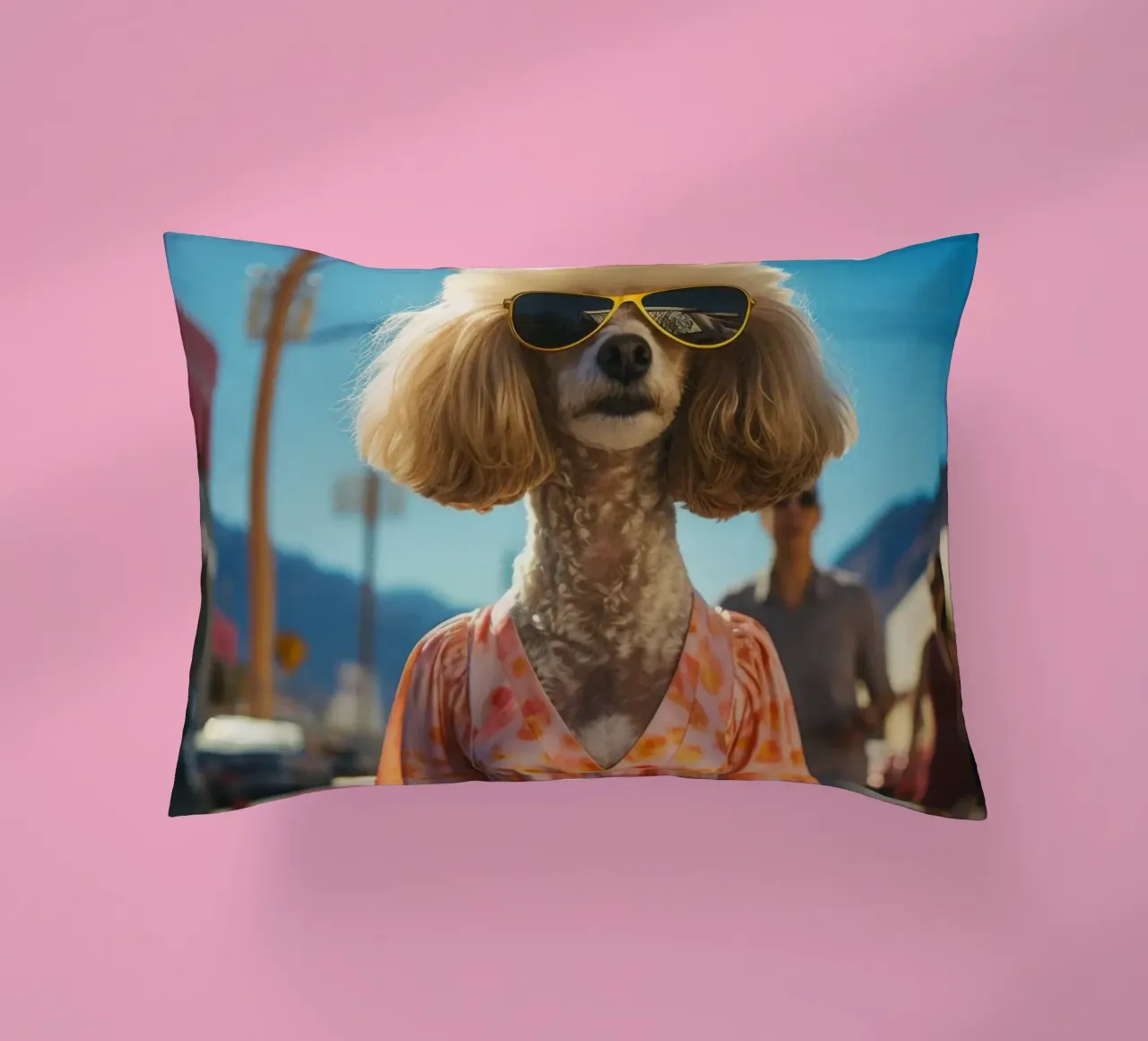 Margot decorative cushion by Affiches Chien Originales – Dogland