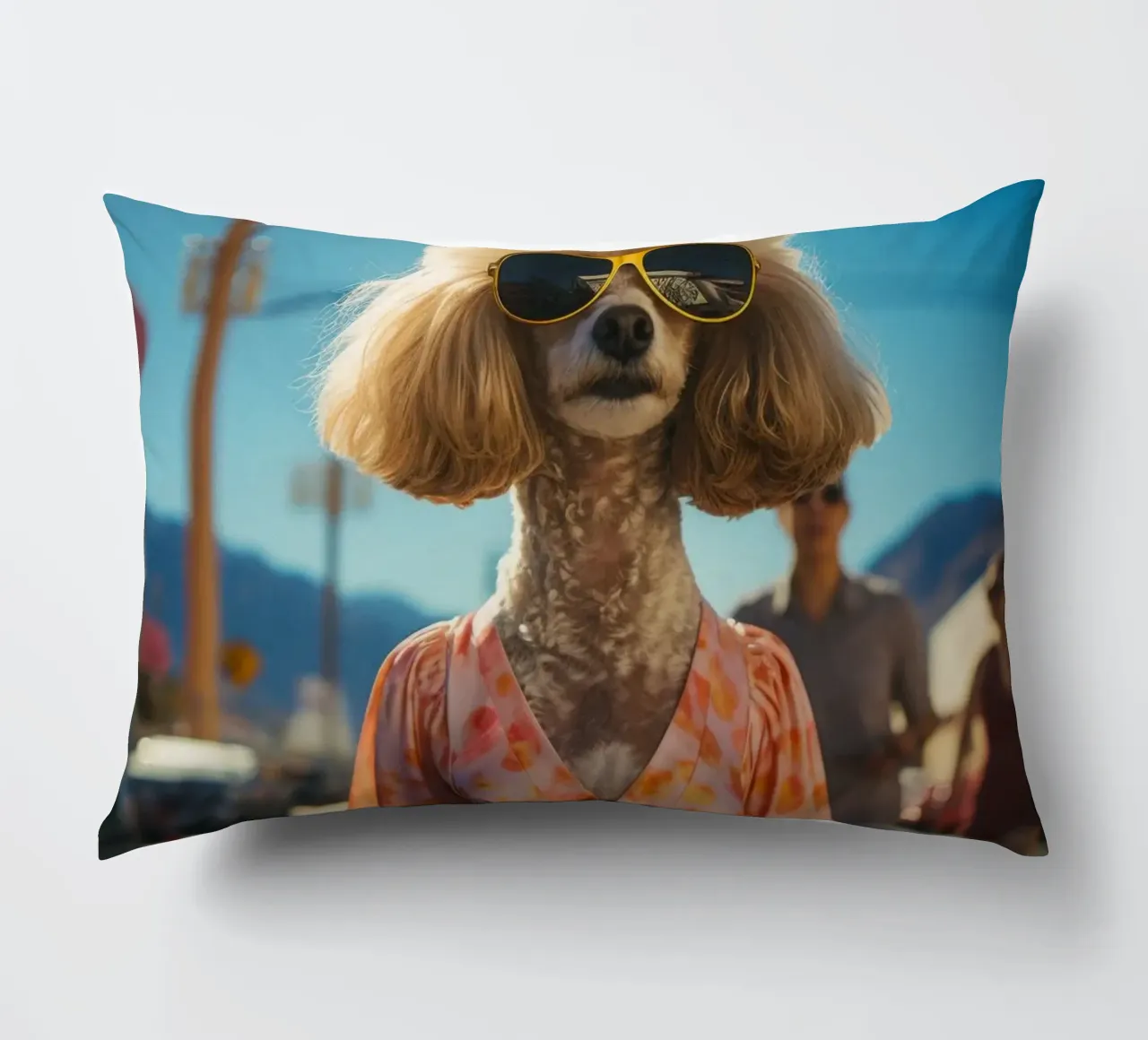 Margot decorative cushion by Affiches Chien Originales – Dogland