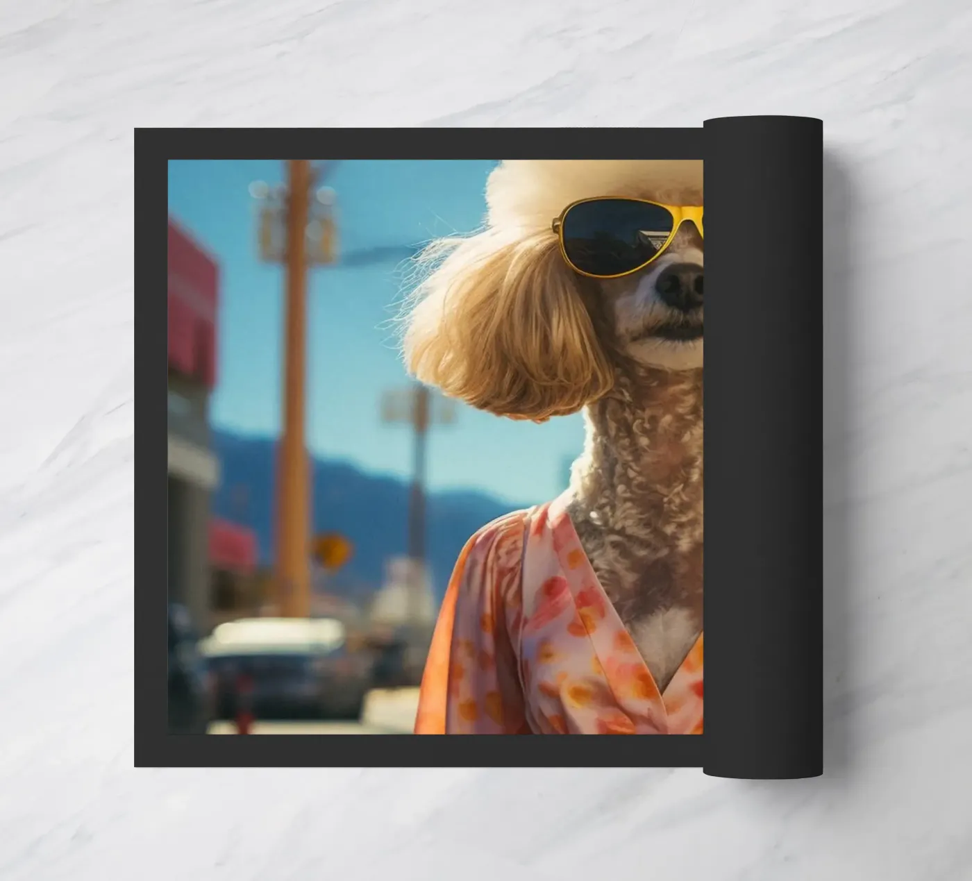 Margot doormat by Affiches Chien Originales – Dogland