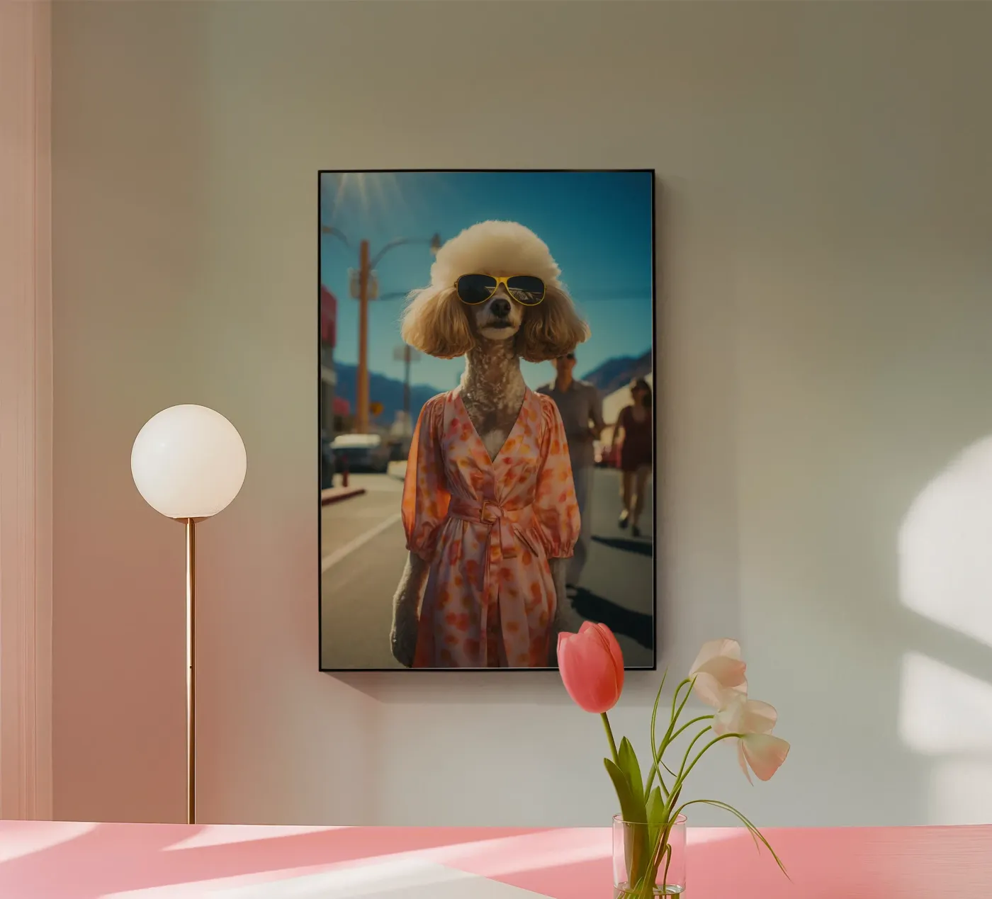 Margot plexiglass da Affiches Chien Originales – Dogland