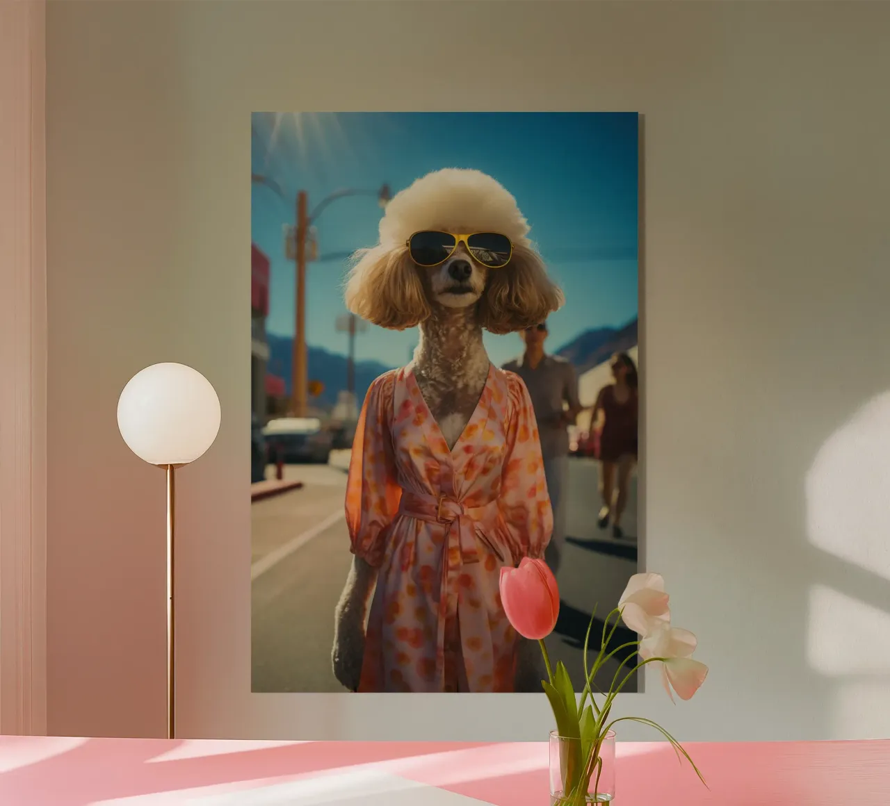 Margot plexiglass da Affiches Chien Originales – Dogland