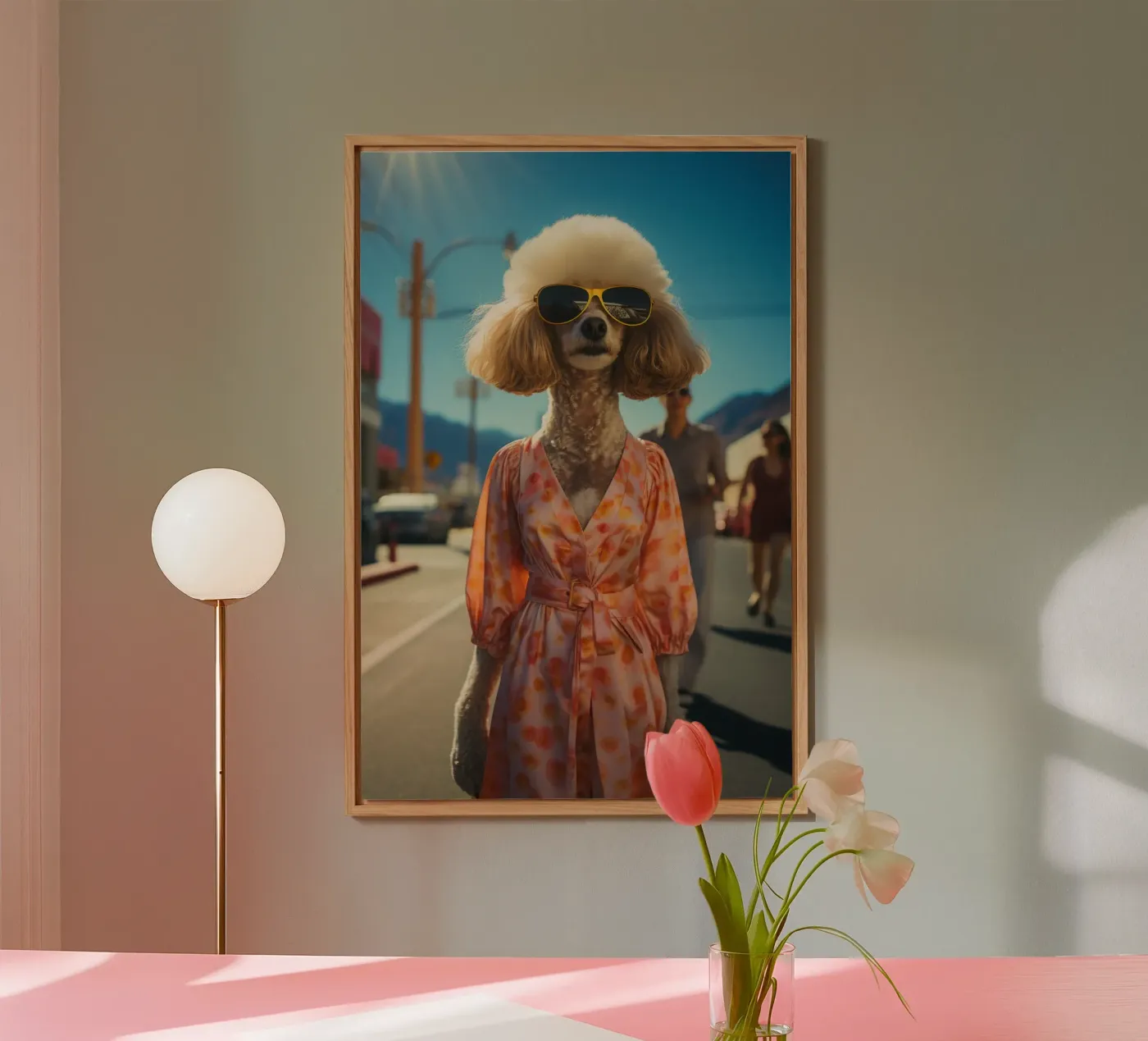 Margot alluminio dibond da Affiches Chien Originales – Dogland