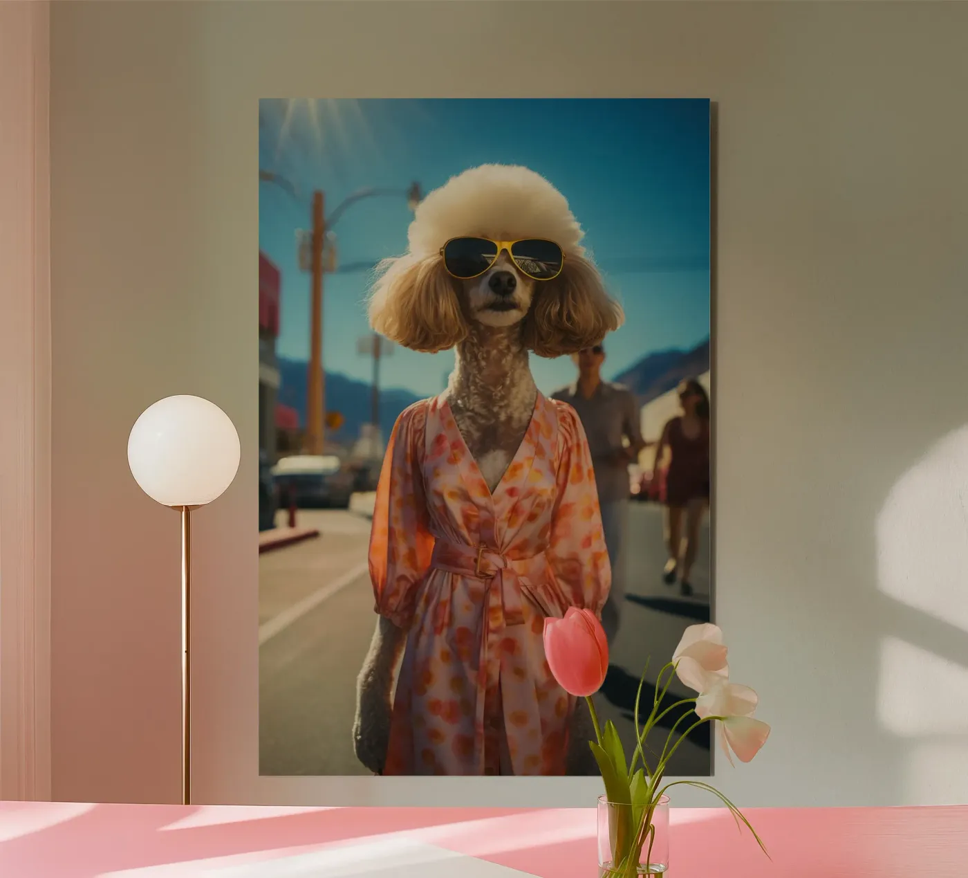 Margot alluminio dibond da Affiches Chien Originales – Dogland