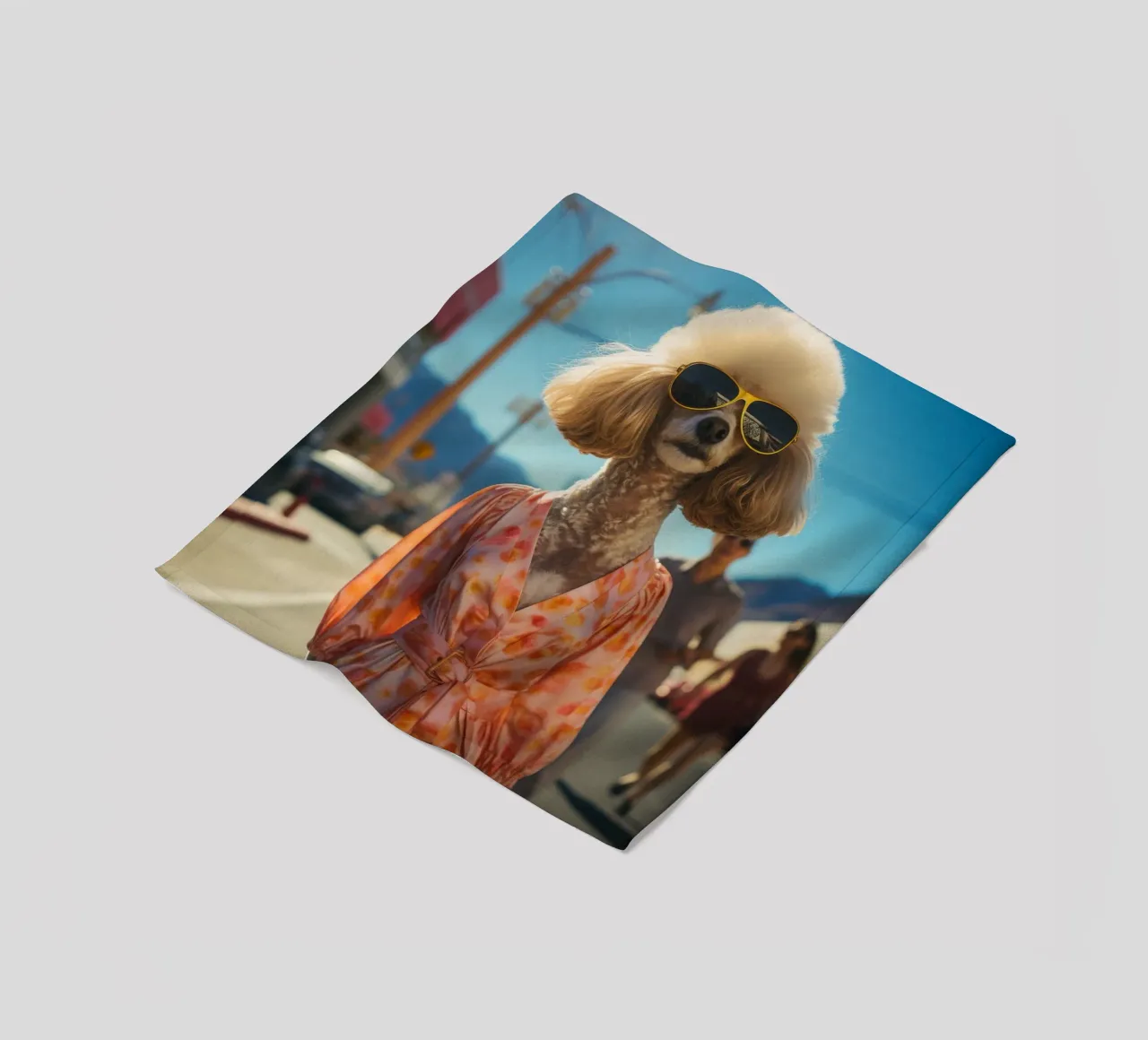 Margot fleecedeken van Affiches Chien Originales – Dogland