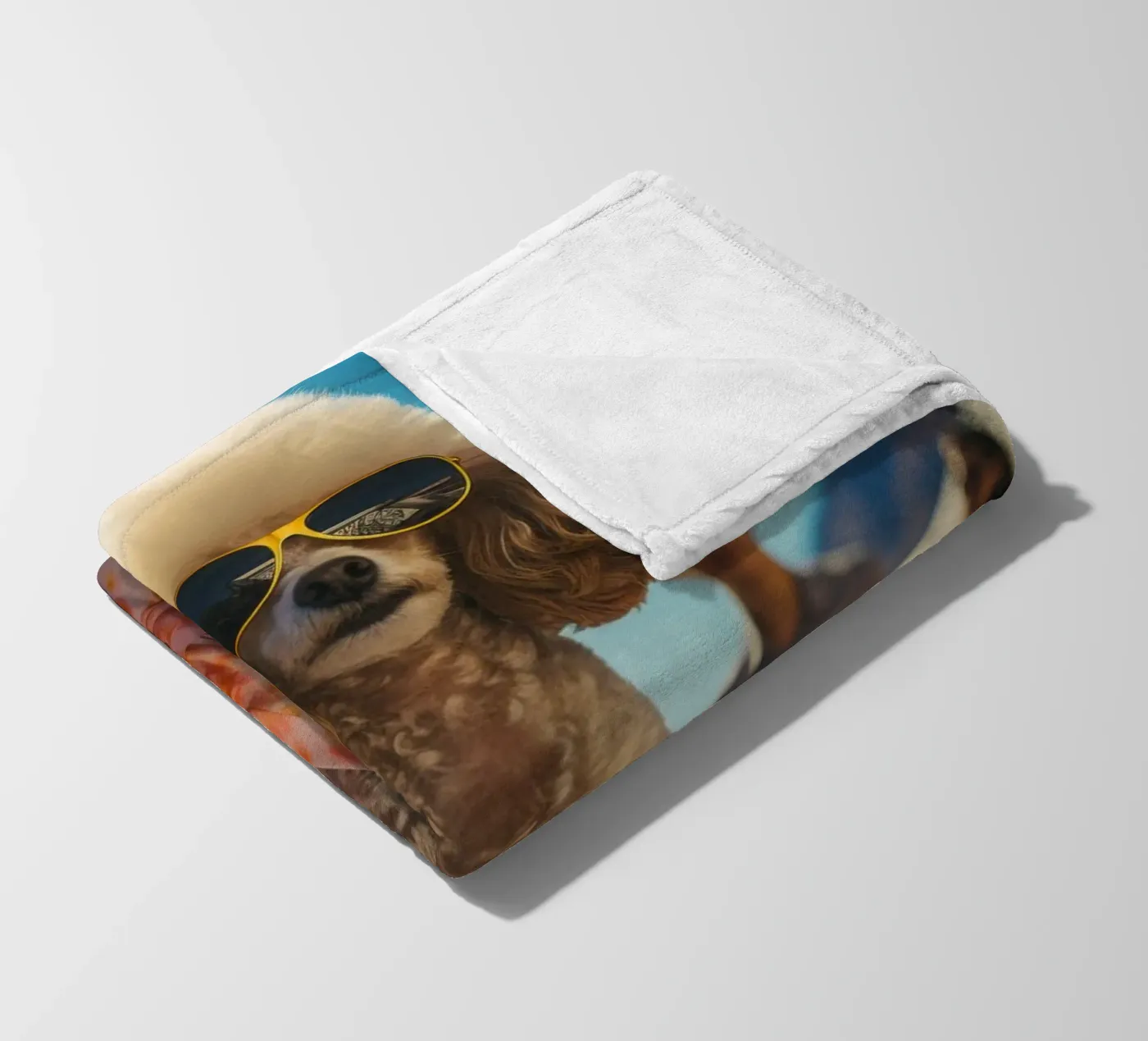 Margot fleecedeken van Affiches Chien Originales – Dogland