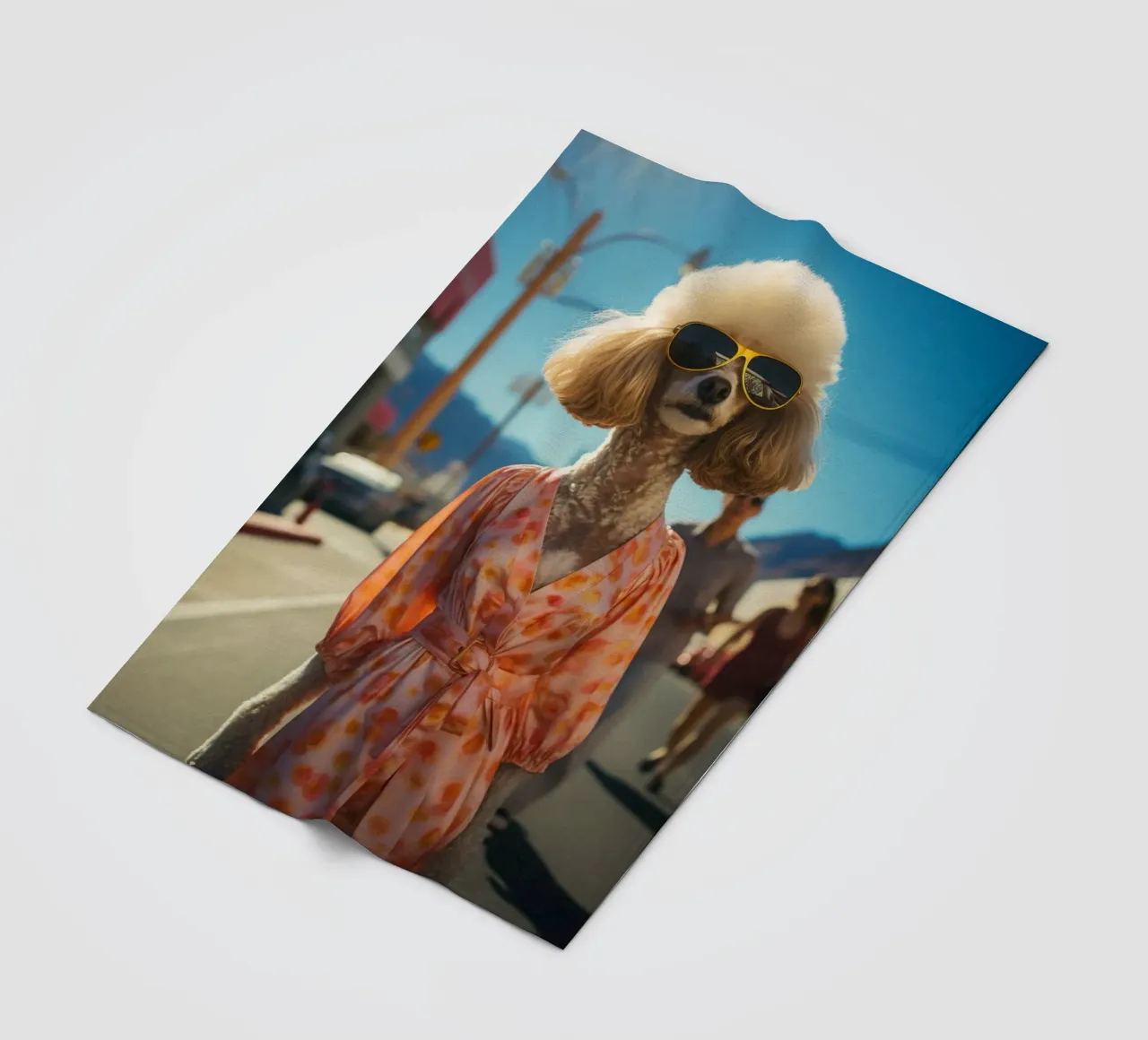 Margot fleecedeken van Affiches Chien Originales – Dogland