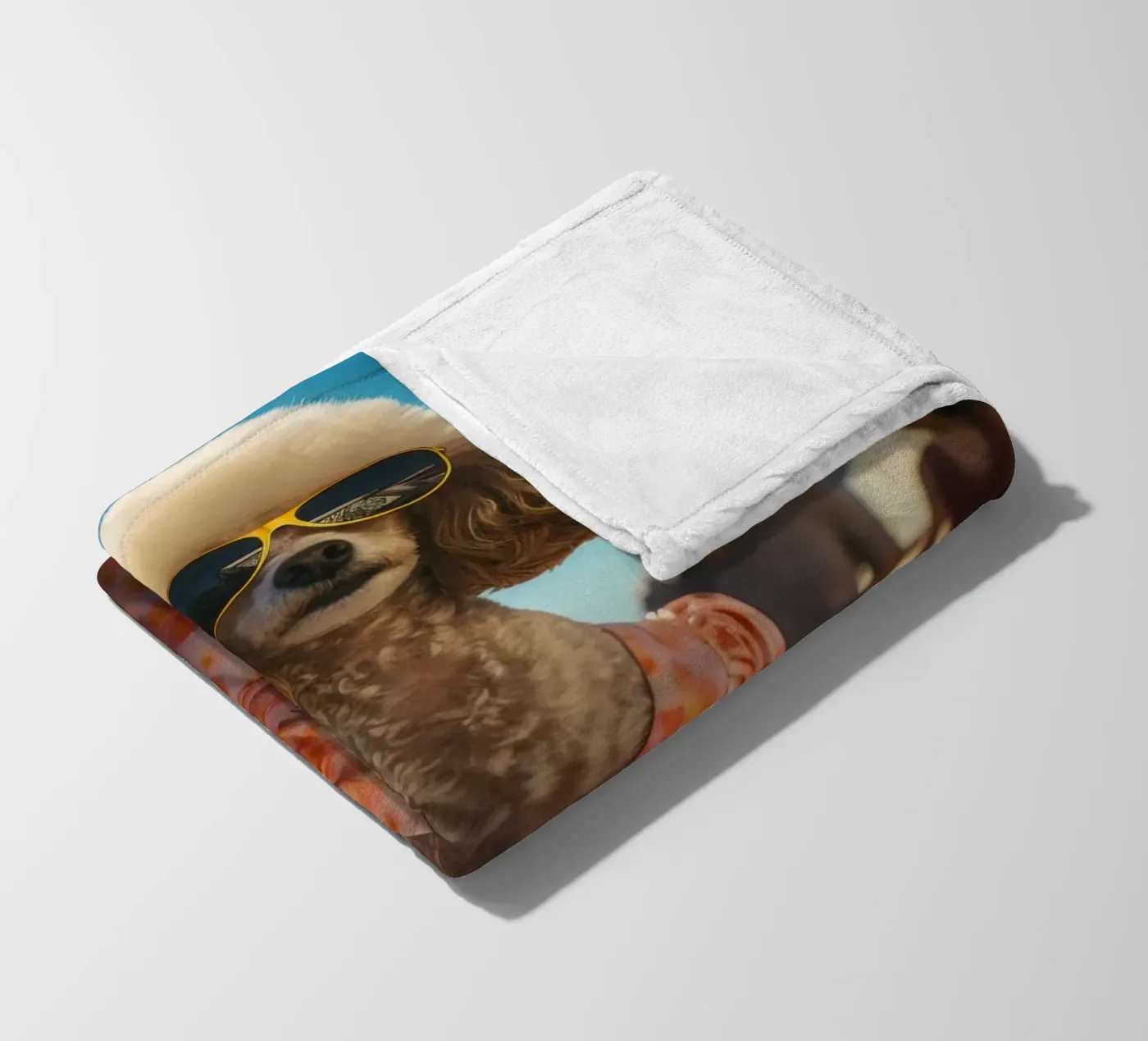 Margot fleecedeken van Affiches Chien Originales – Dogland