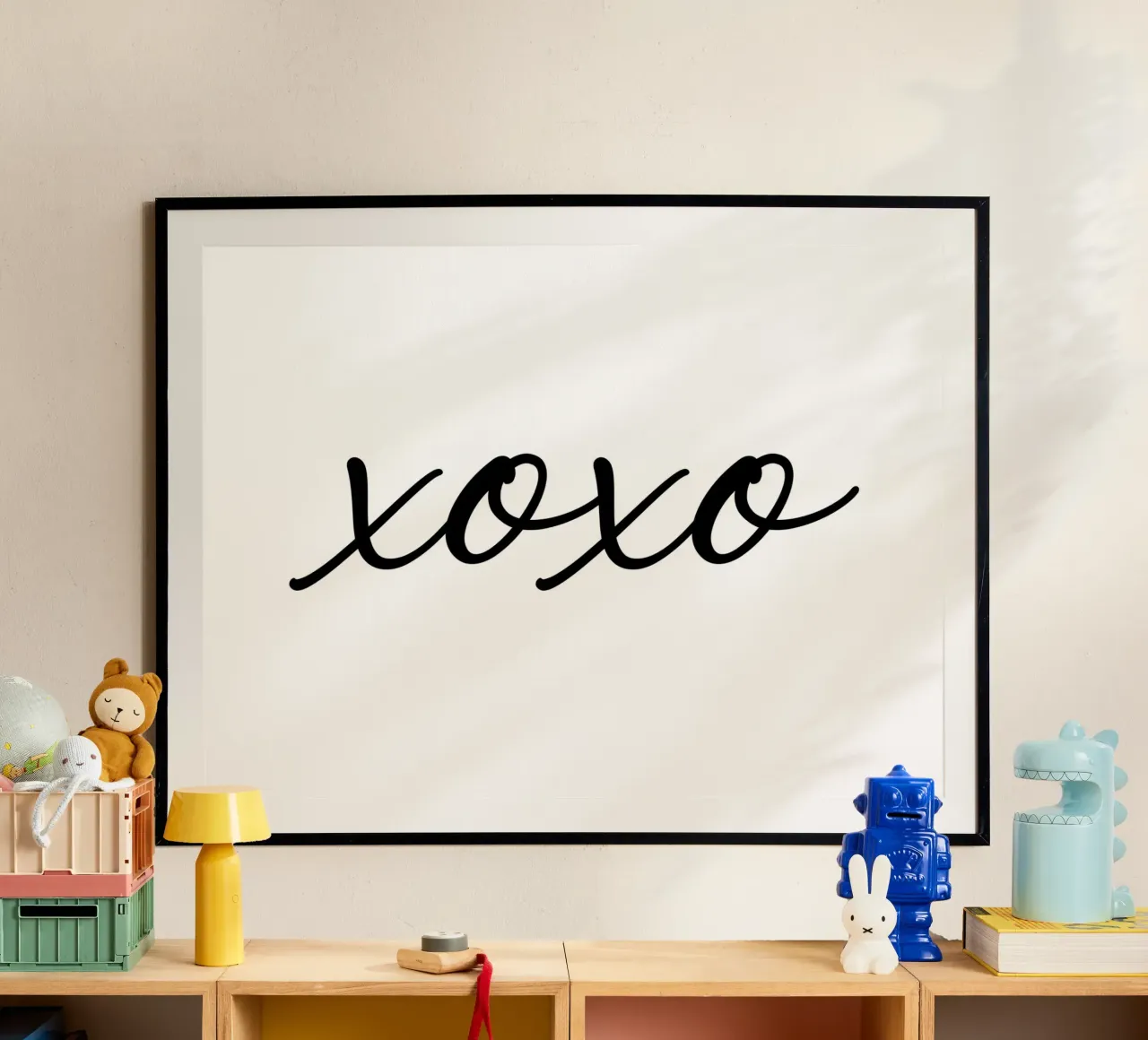 xoxo (abbracci e baci) poster da Paigaam Studio