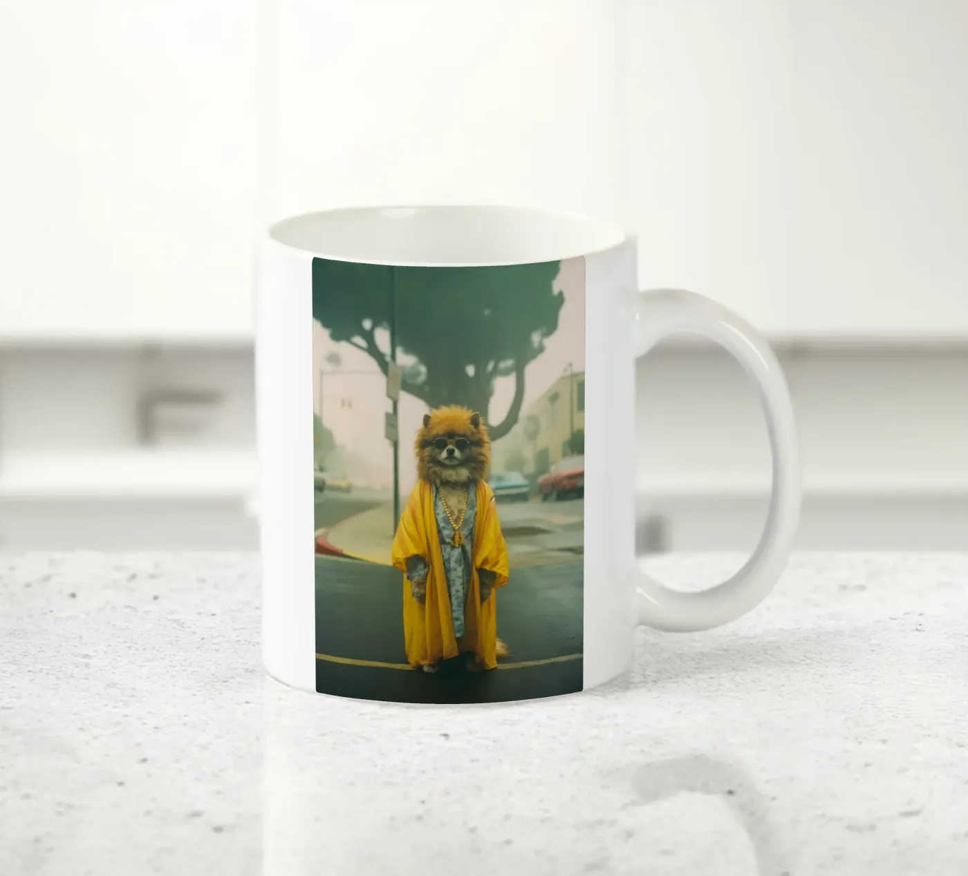 Marcus ceramic mug by Affiches Chien Originales – Dogland
