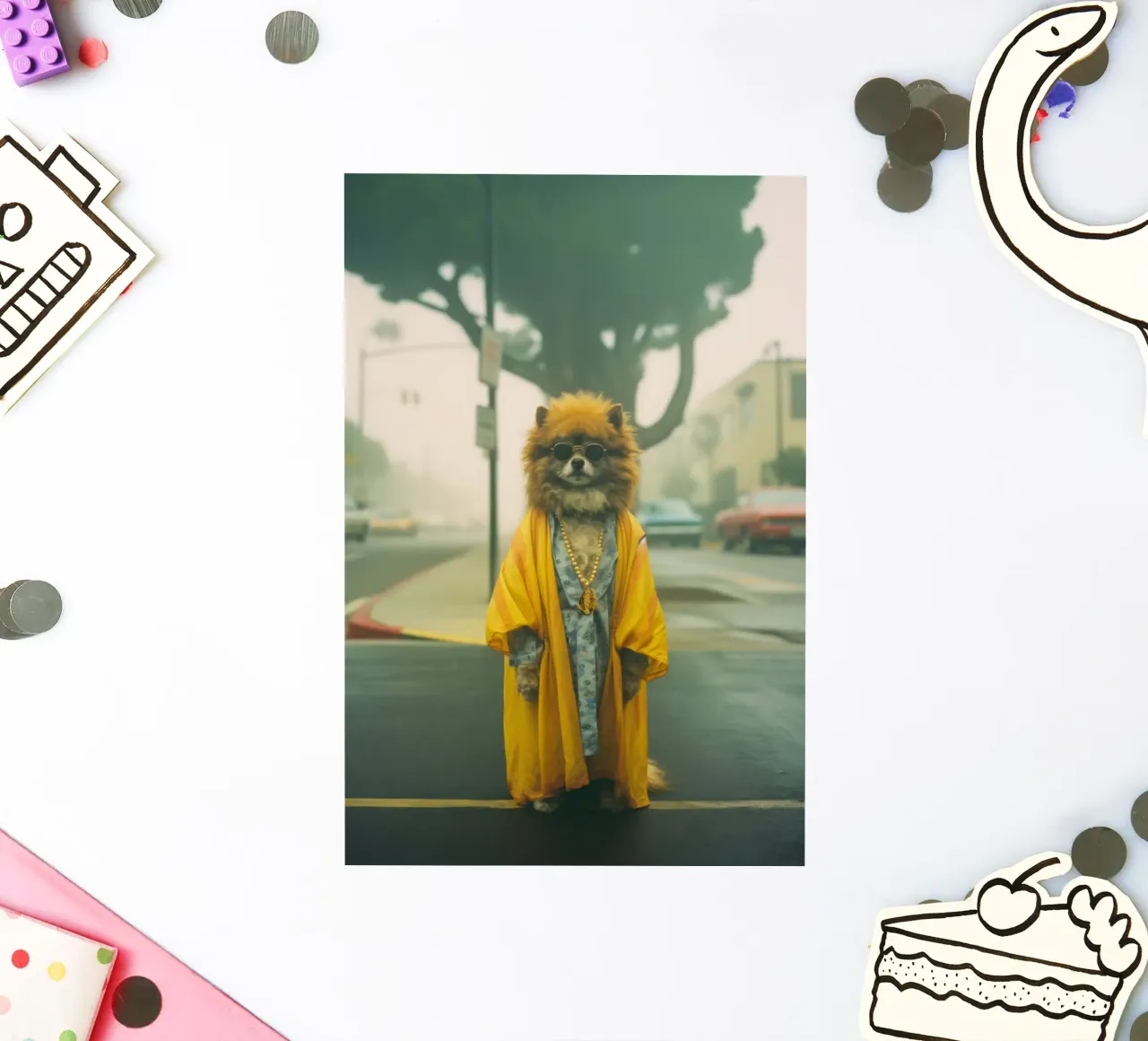 Marcus adesivo da Affiches Chien Originales – Dogland