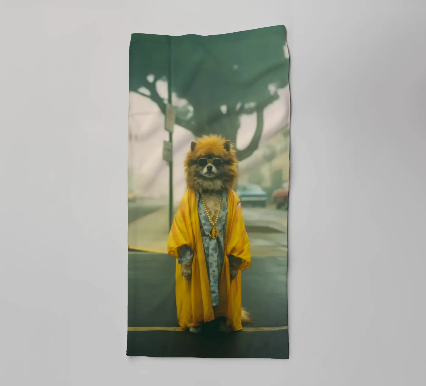 Marcus towel by Affiches Chien Originales – Dogland