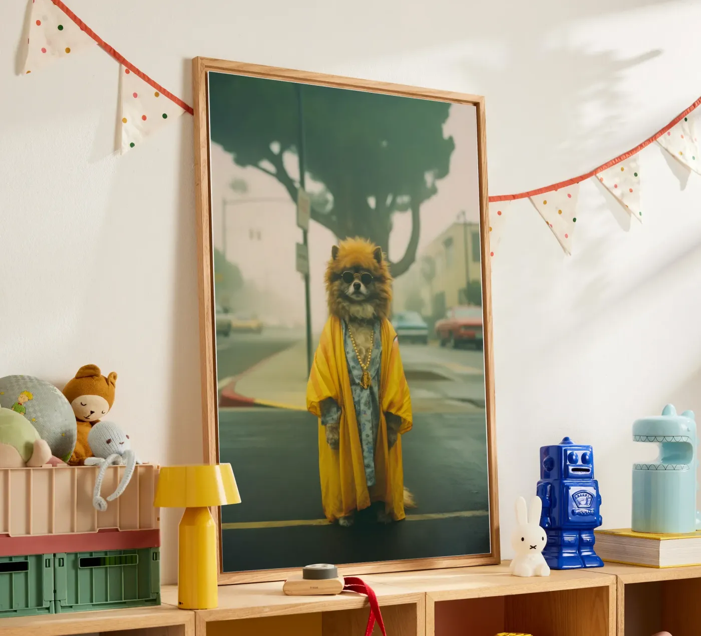 Marcus acrylic glass by Affiches Chien Originales – Dogland