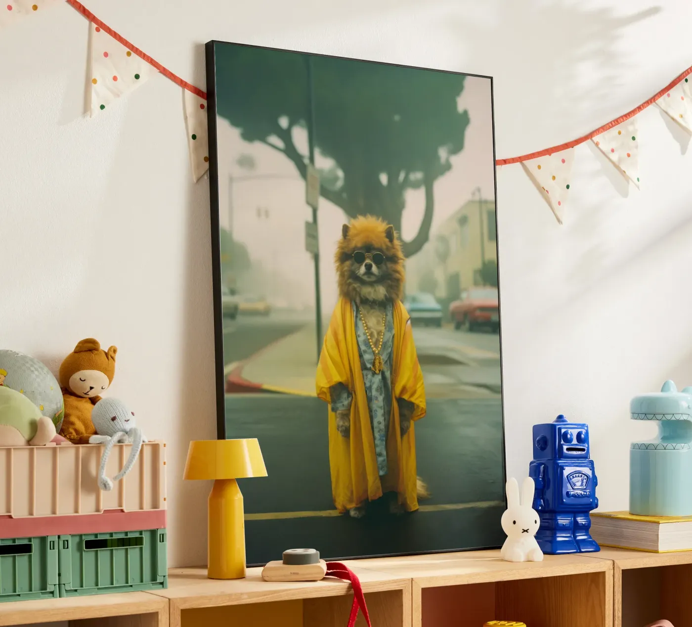 Marcus alluminio dibond da Affiches Chien Originales – Dogland