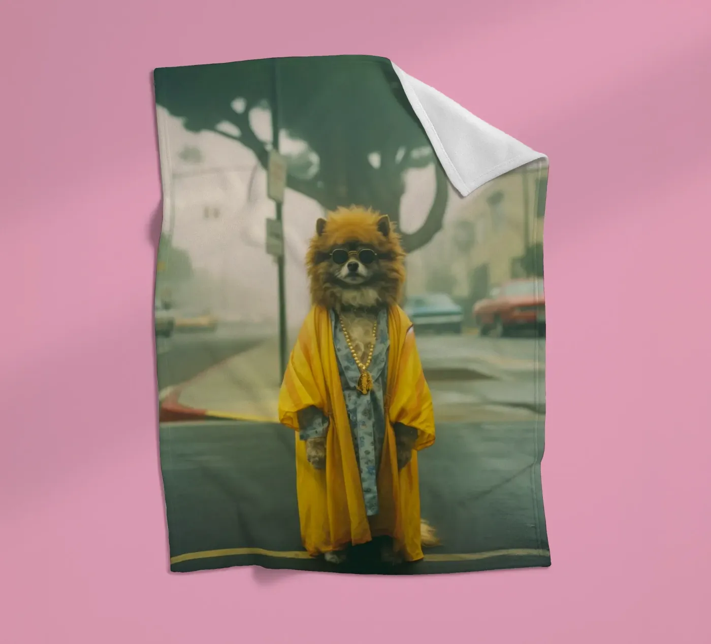 Marcus fleecedeken van Affiches Chien Originales – Dogland