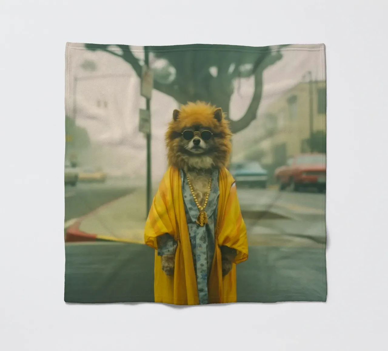 Marcus Fleecedecke von Affiches Chien Originales – Dogland