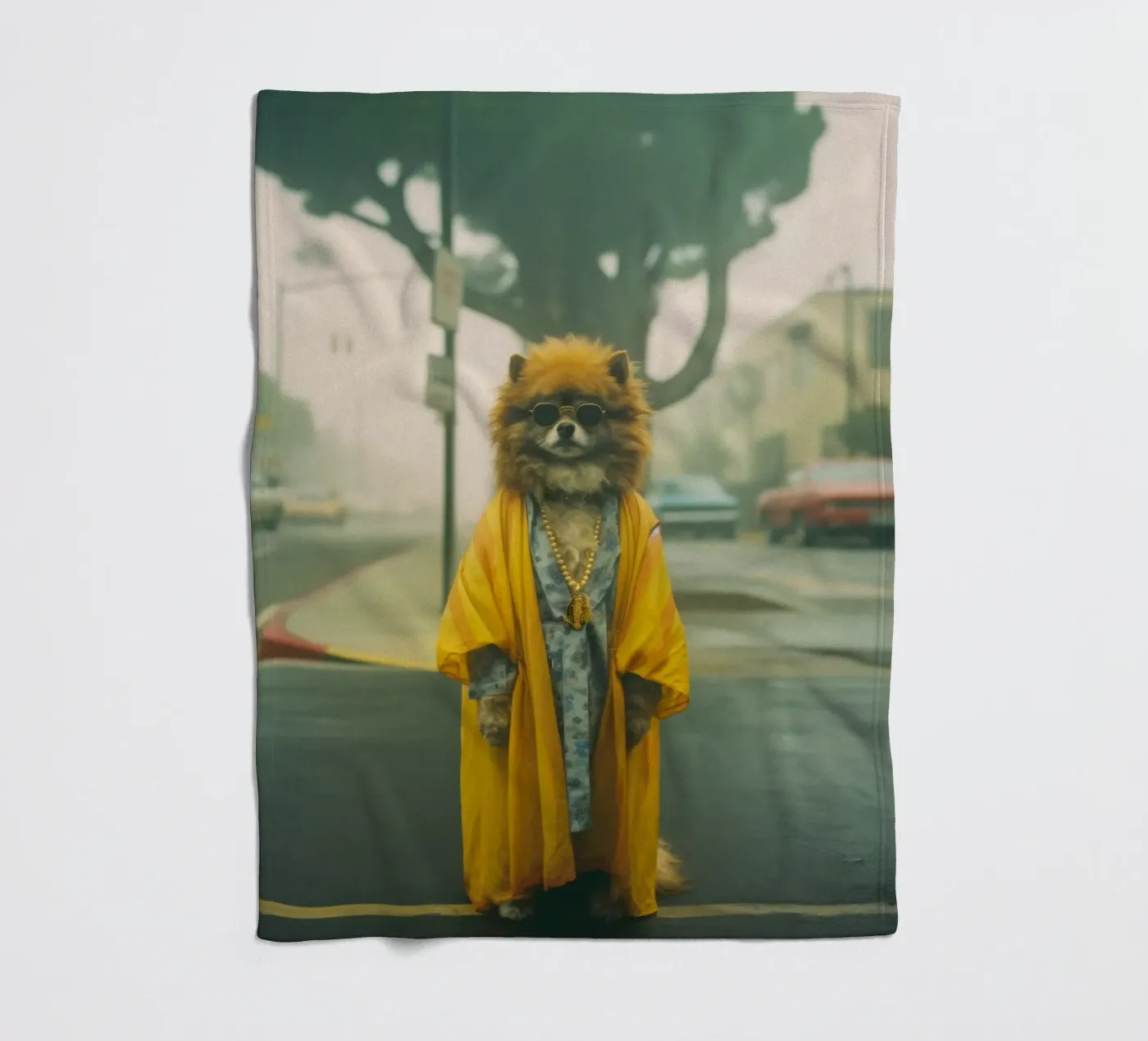 Marcus fleecedeken van Affiches Chien Originales – Dogland