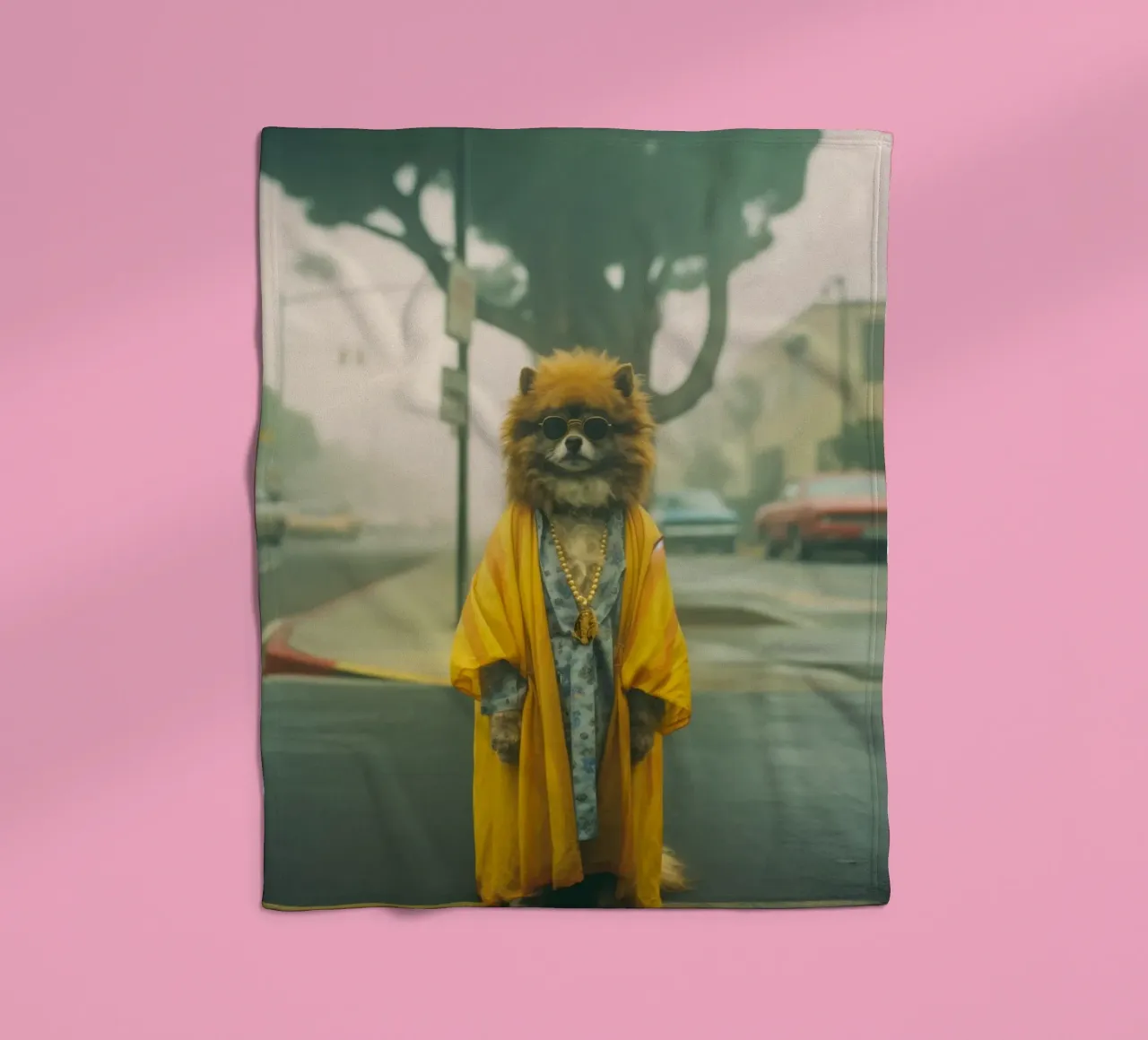 Marcus Fleecedecke von Affiches Chien Originales – Dogland