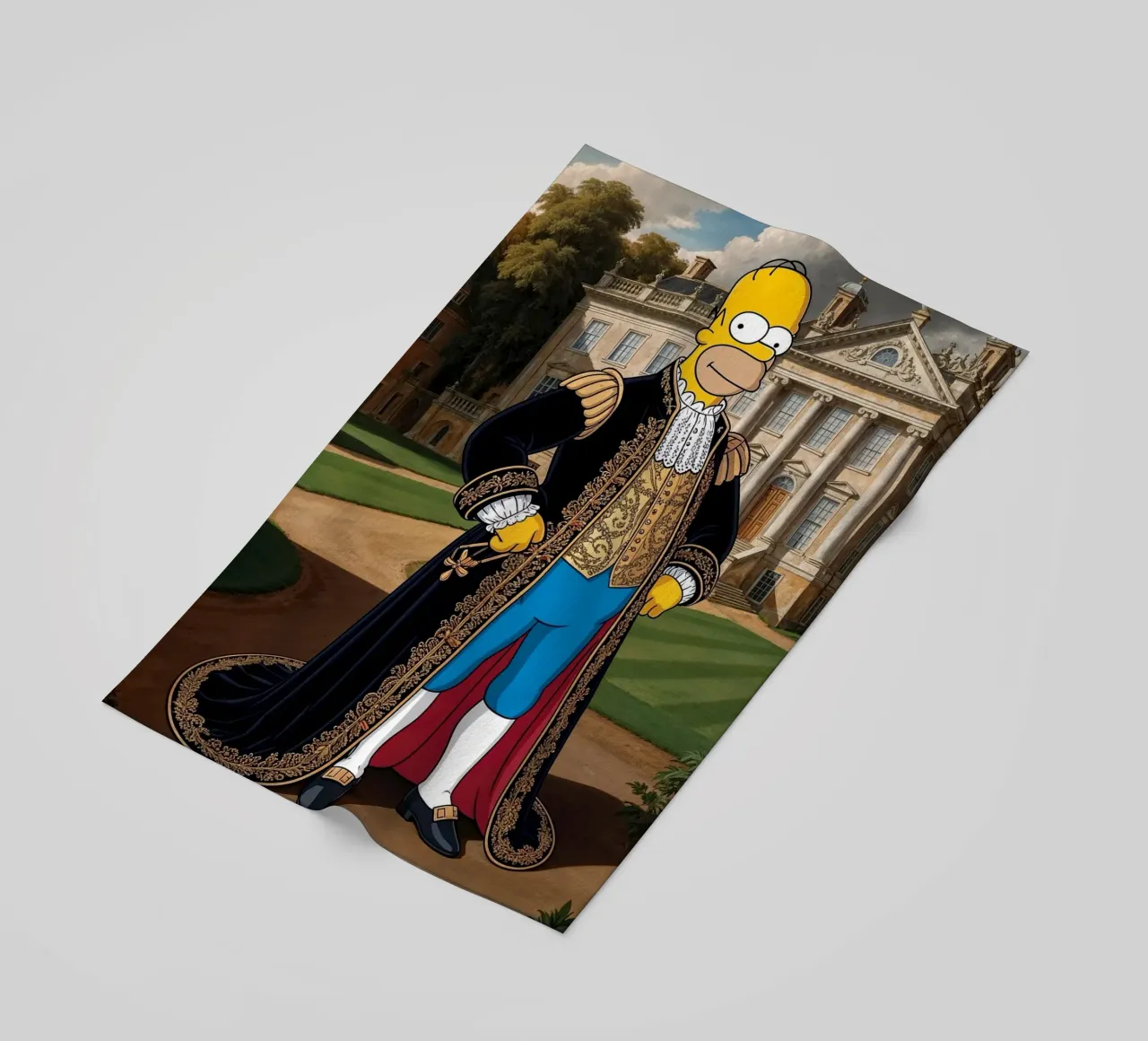 Lord Homer di Springfield | Edizione limitata telo mare da Renaissance Rebel