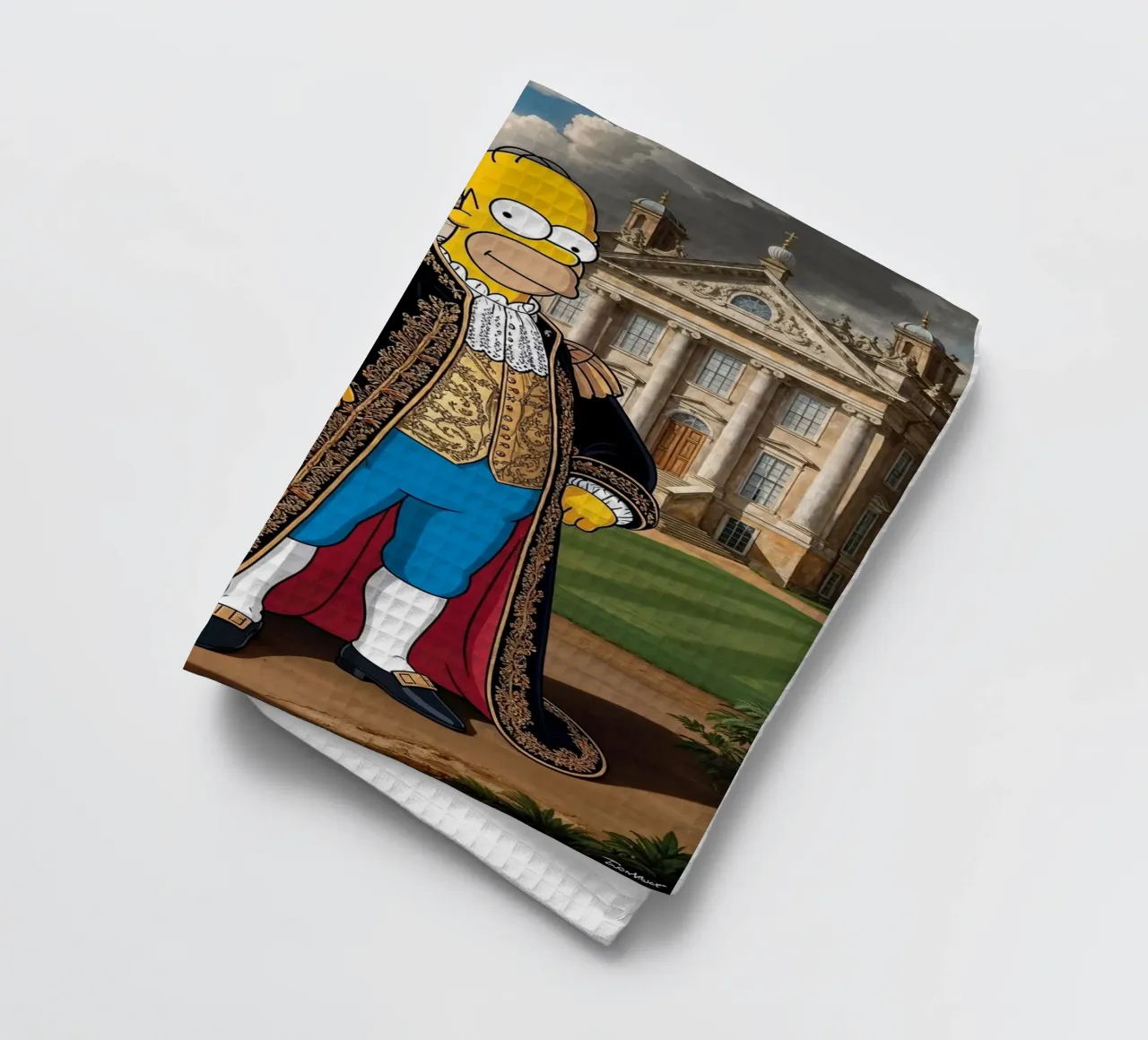 Lord Homer of Springfield - Édition limitée torchon de Renaissance Rebel