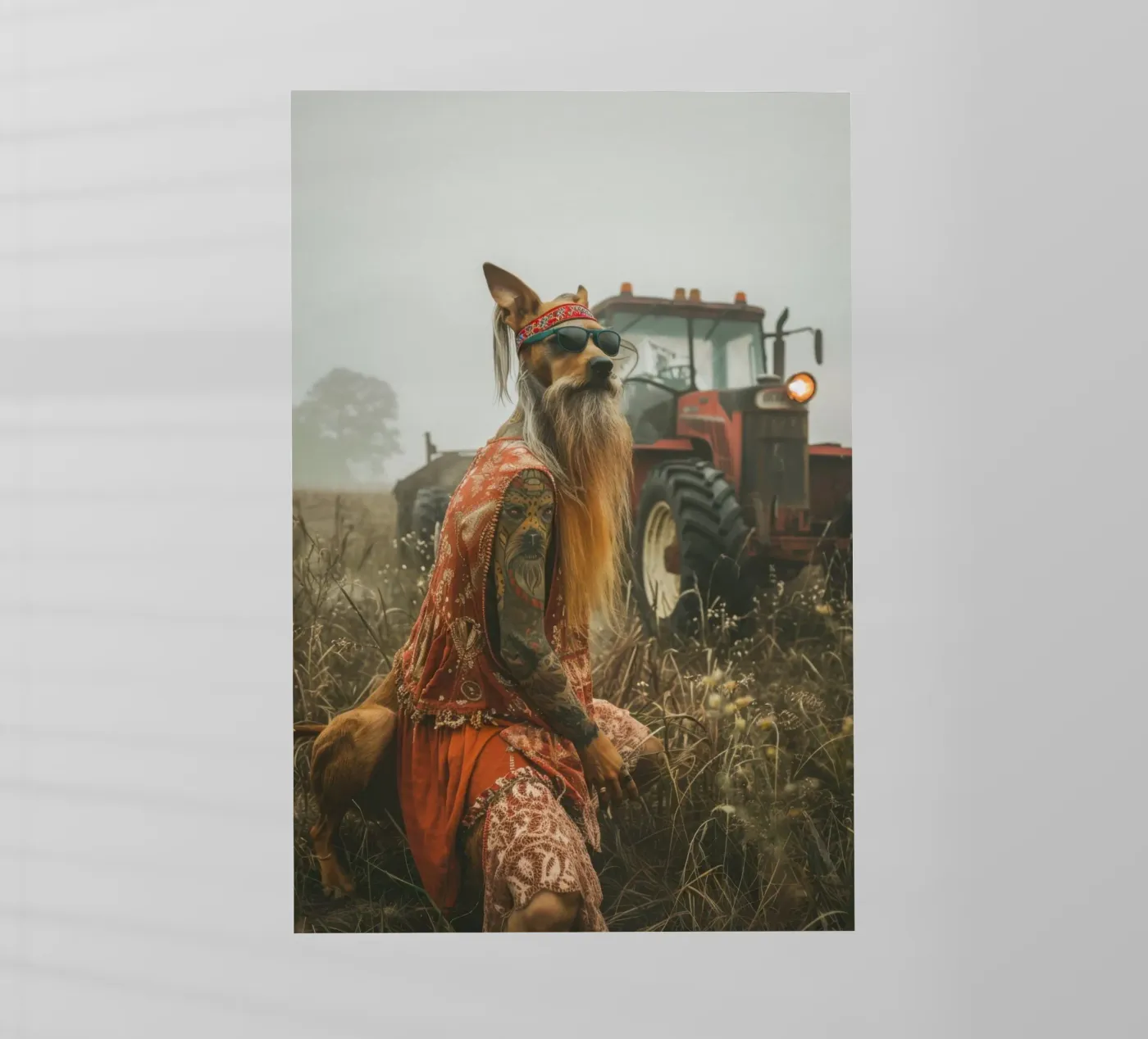 Buck pellicola backlit da Affiches Chien Originales – Dogland