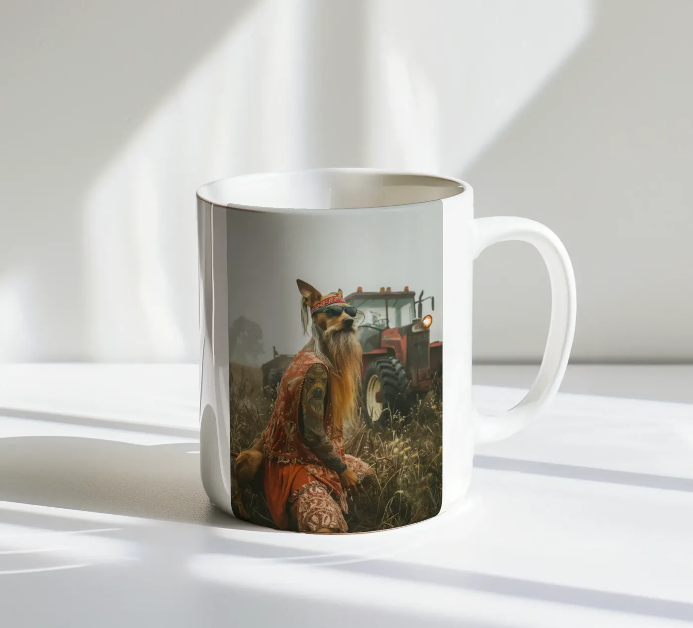 Buck ceramic mug by Affiches Chien Originales – Dogland
