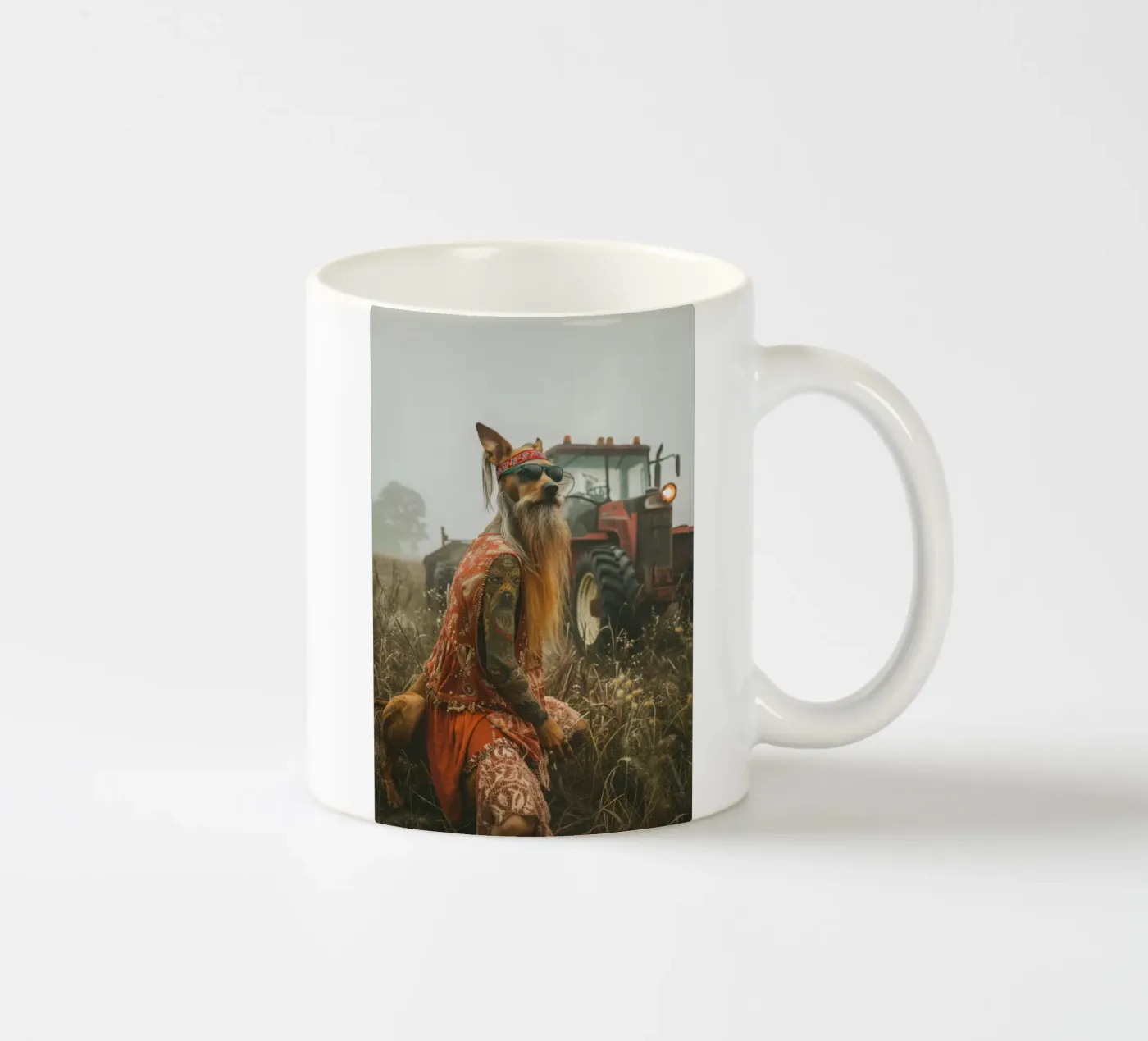 Buck ceramic mug by Affiches Chien Originales – Dogland