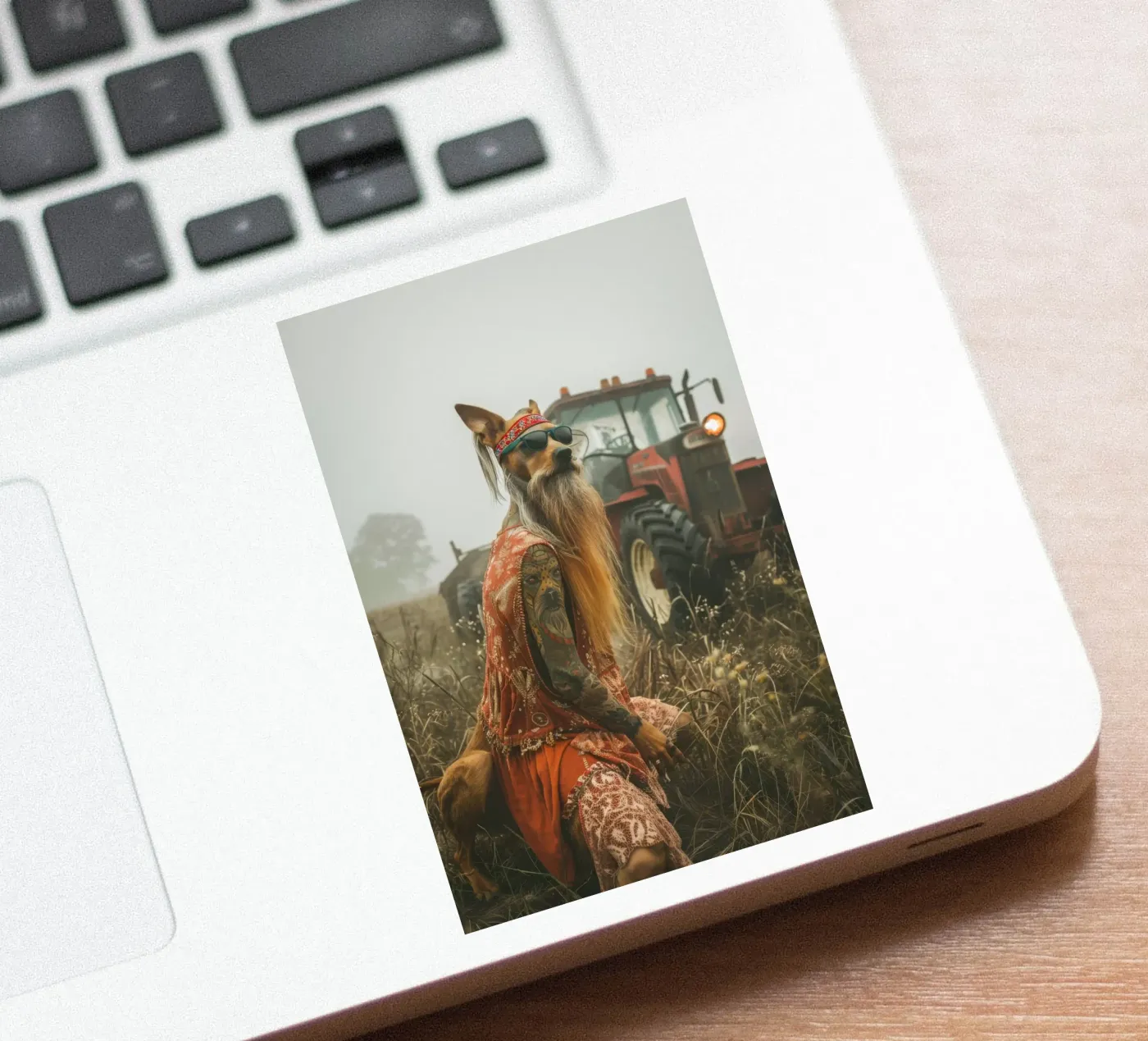 Buck sticker van Affiches Chien Originales – Dogland