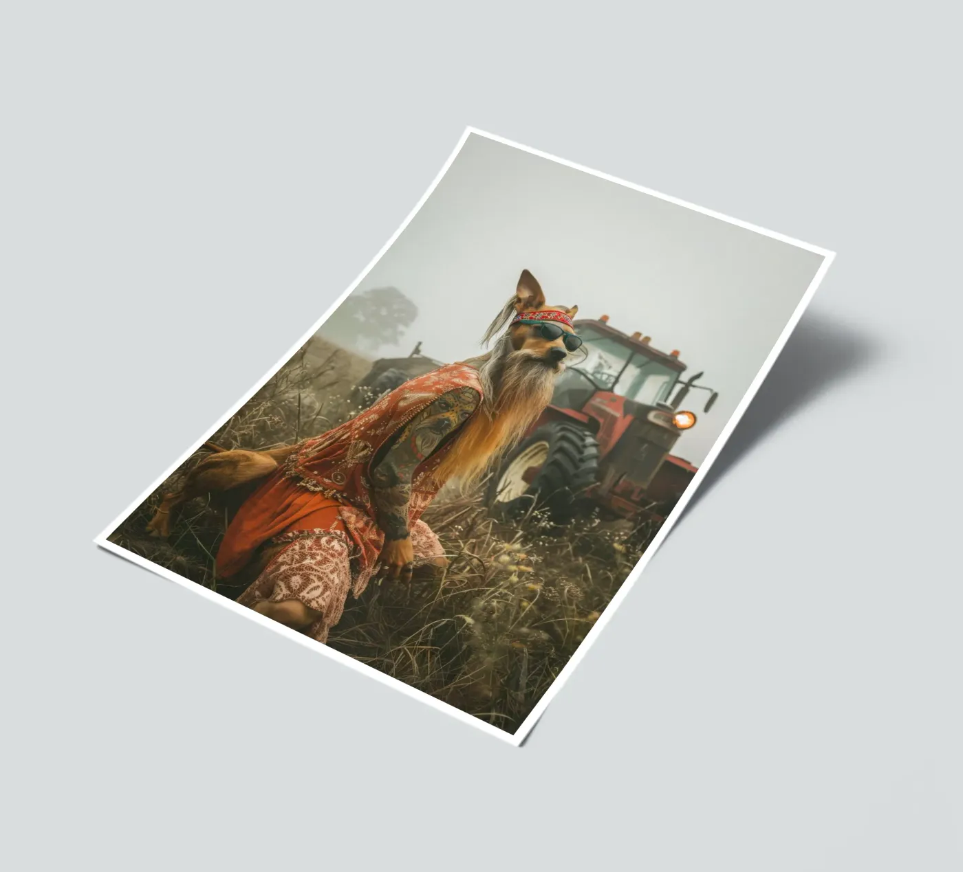 Buck sticker sheet by Affiches Chien Originales – Dogland