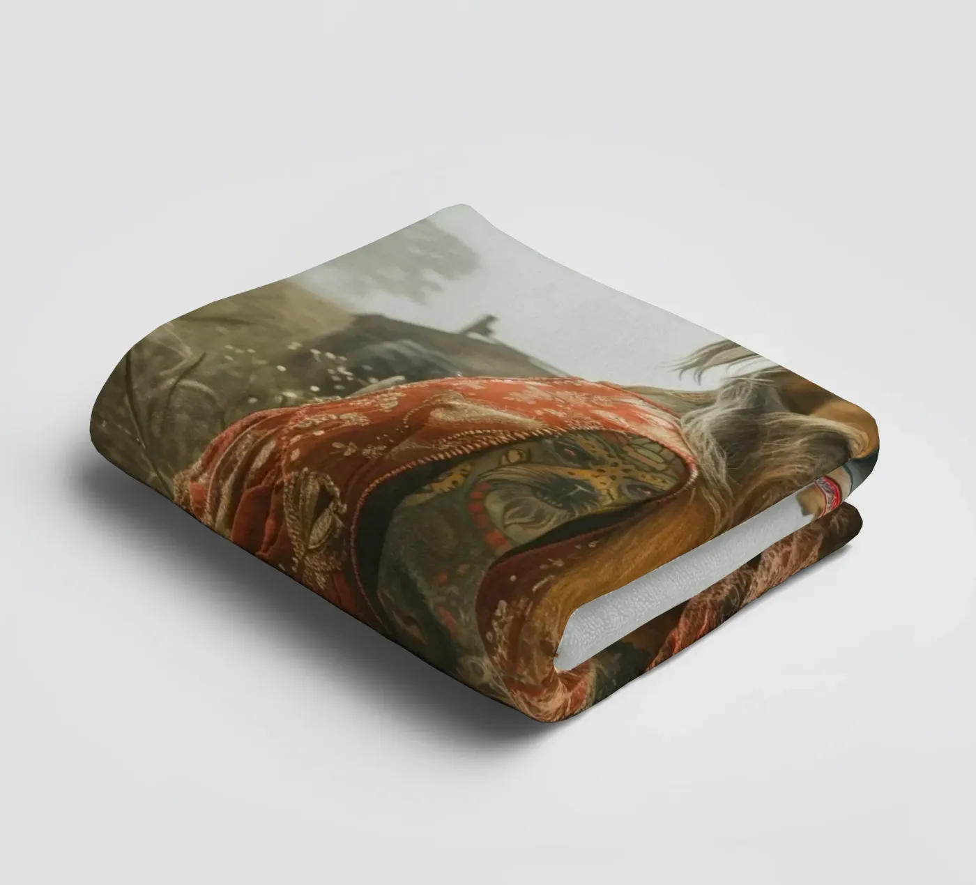 Buck towel by Affiches Chien Originales – Dogland