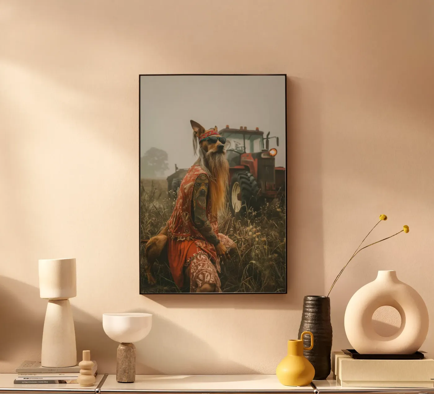 Buck forex plate by Affiches Chien Originales – Dogland