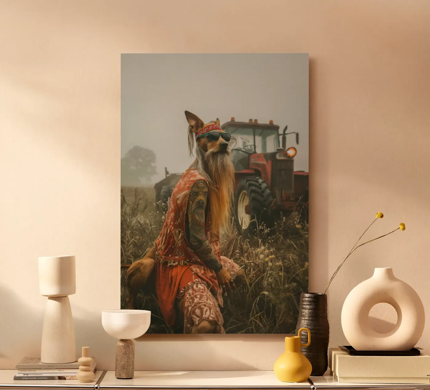 Buck forex plate by Affiches Chien Originales – Dogland