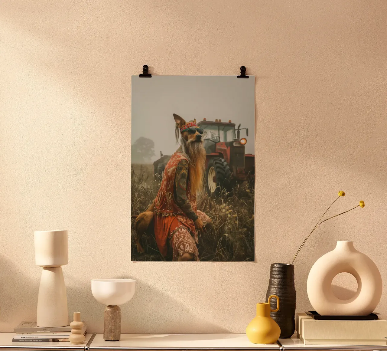 Buck poster da Affiches Chien Originales – Dogland