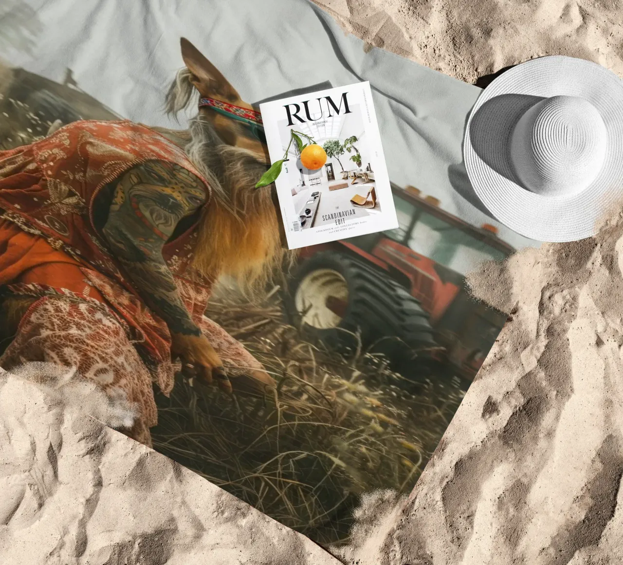 Buck telo mare da Affiches Chien Originales – Dogland