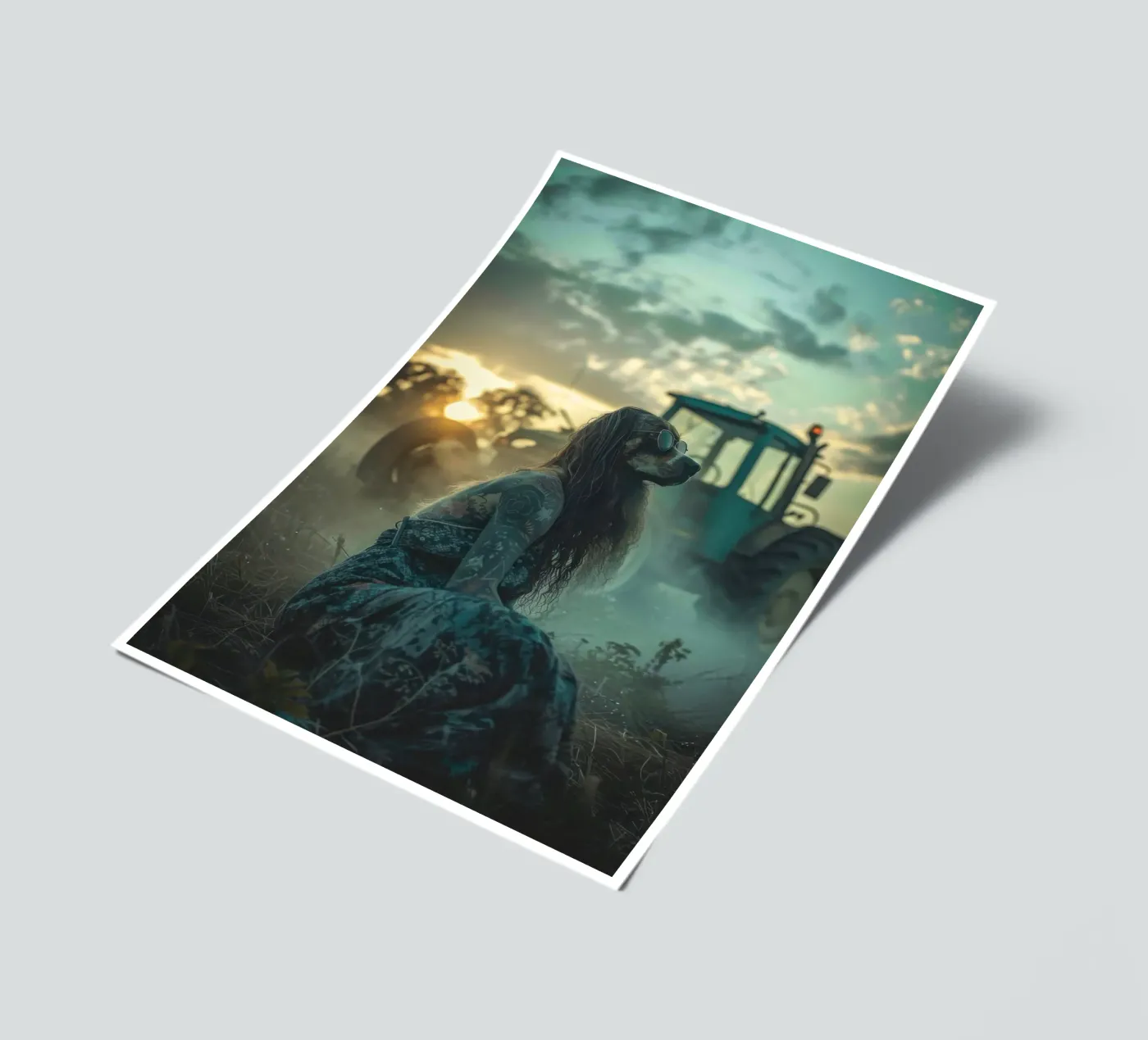 Luna sticker sheet by Affiches Chien Originales – Dogland