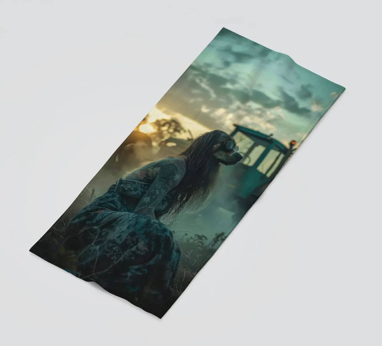 Luna telo mare da Affiches Chien Originales – Dogland