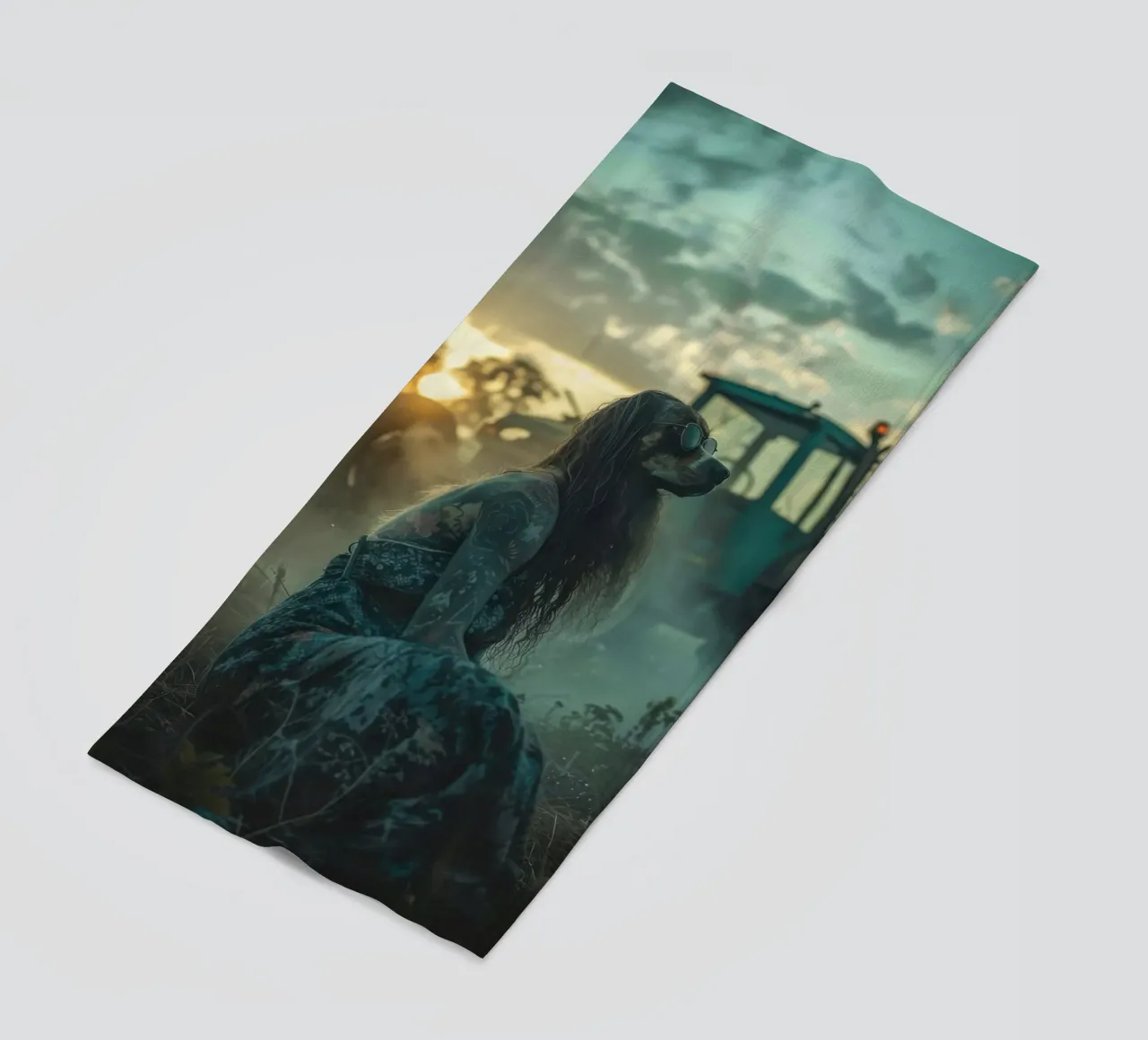 Luna telo mare da Affiches Chien Originales – Dogland