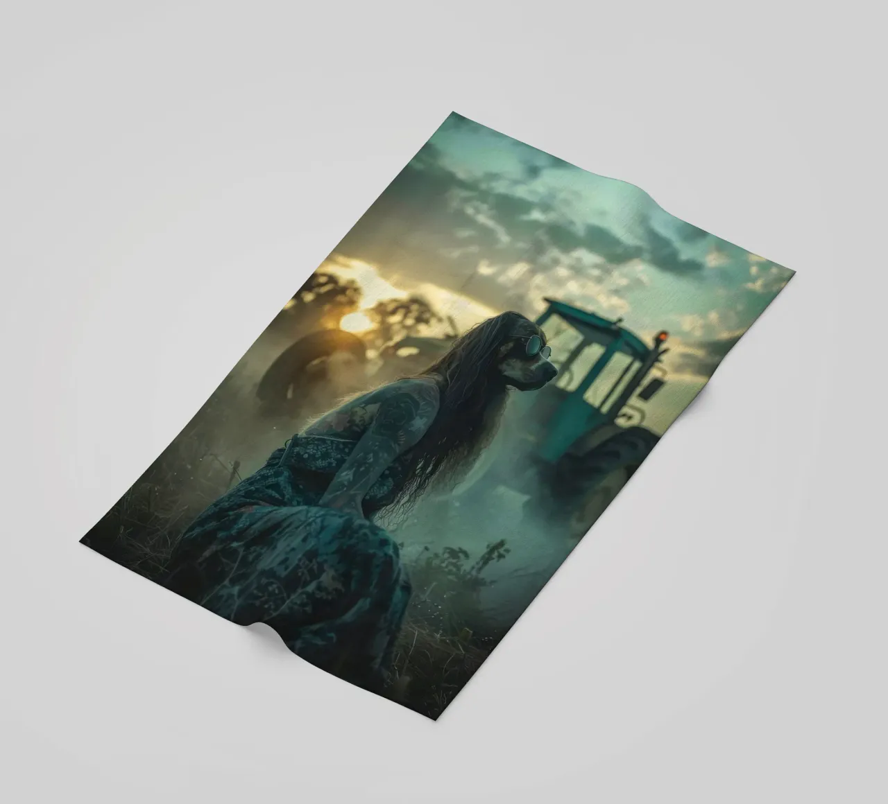 Luna telo mare da Affiches Chien Originales – Dogland