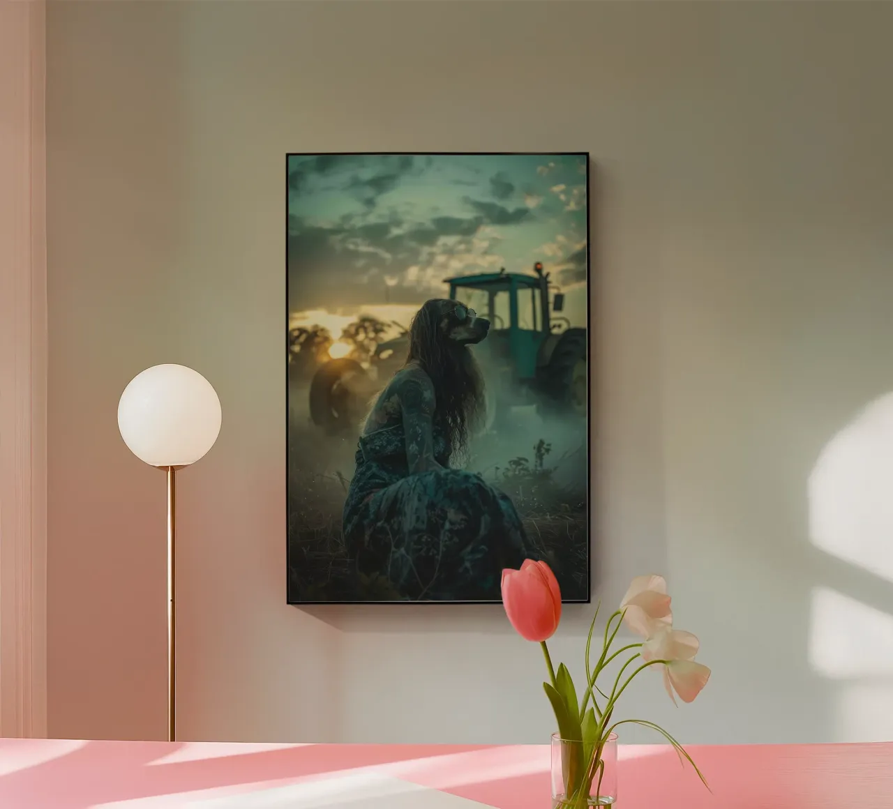 Luna plexiglass da Affiches Chien Originales – Dogland