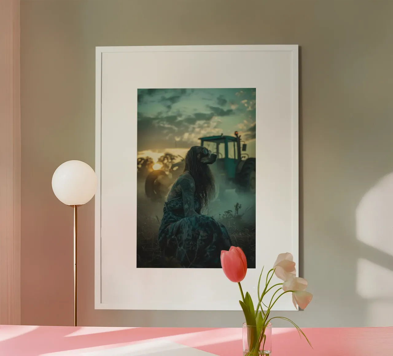 Luna poster da Affiches Chien Originales – Dogland