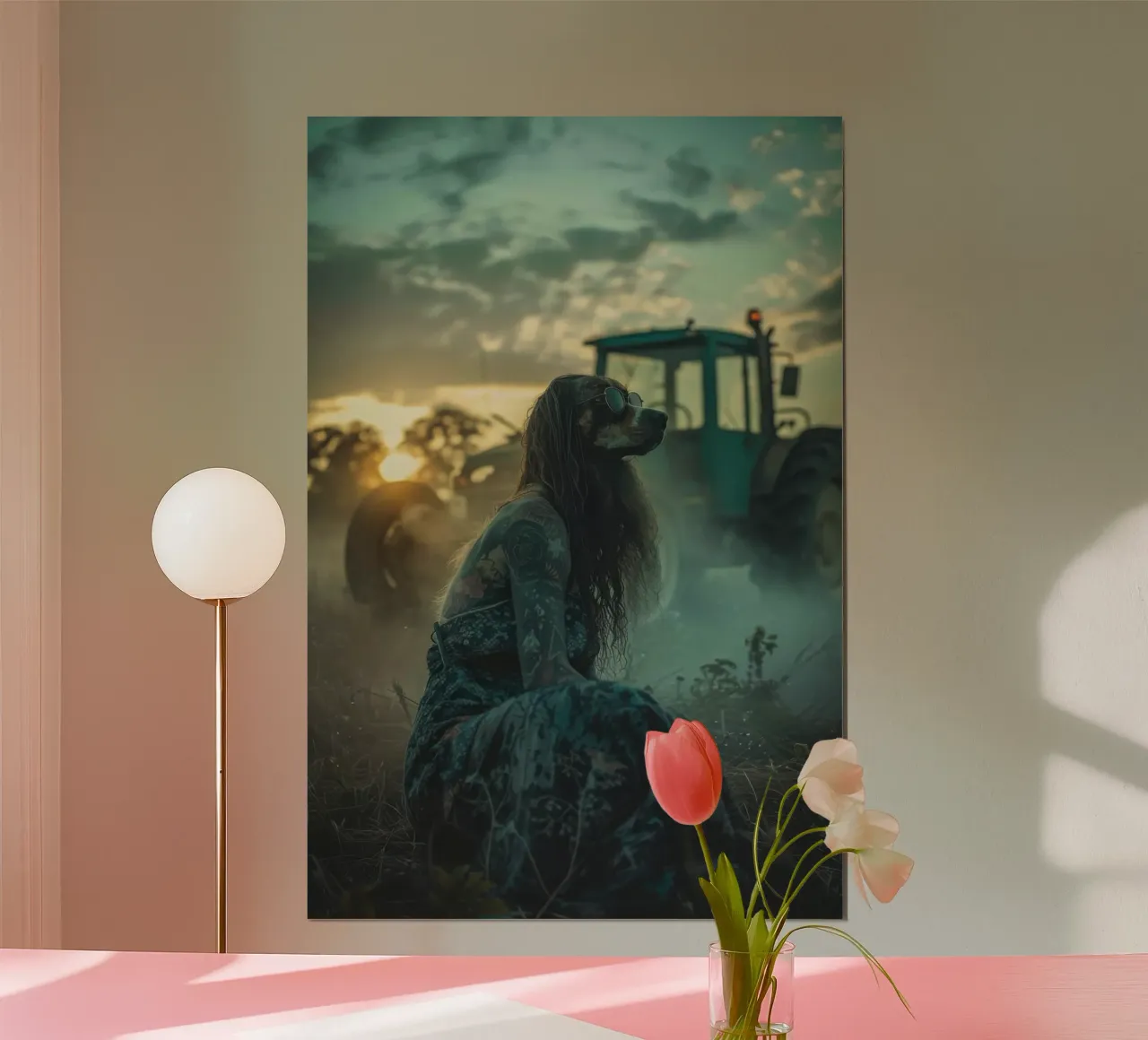 Luna poster da Affiches Chien Originales – Dogland