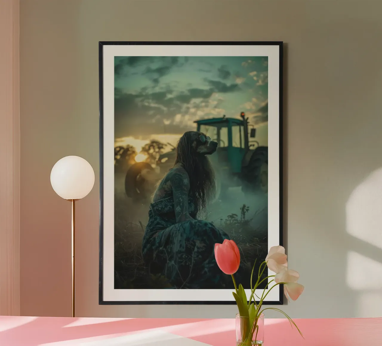 Luna poster da Affiches Chien Originales – Dogland