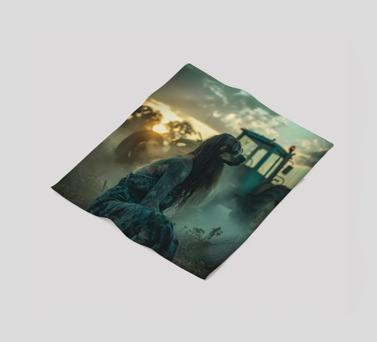 Luna Fleecedecke von Affiches Chien Originales – Dogland