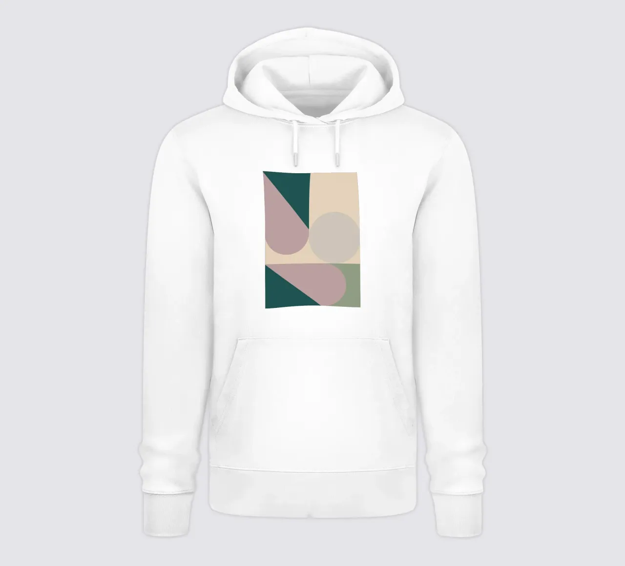 Mid Century Geometric 06 felpa con cappuccio da KHouse Studio