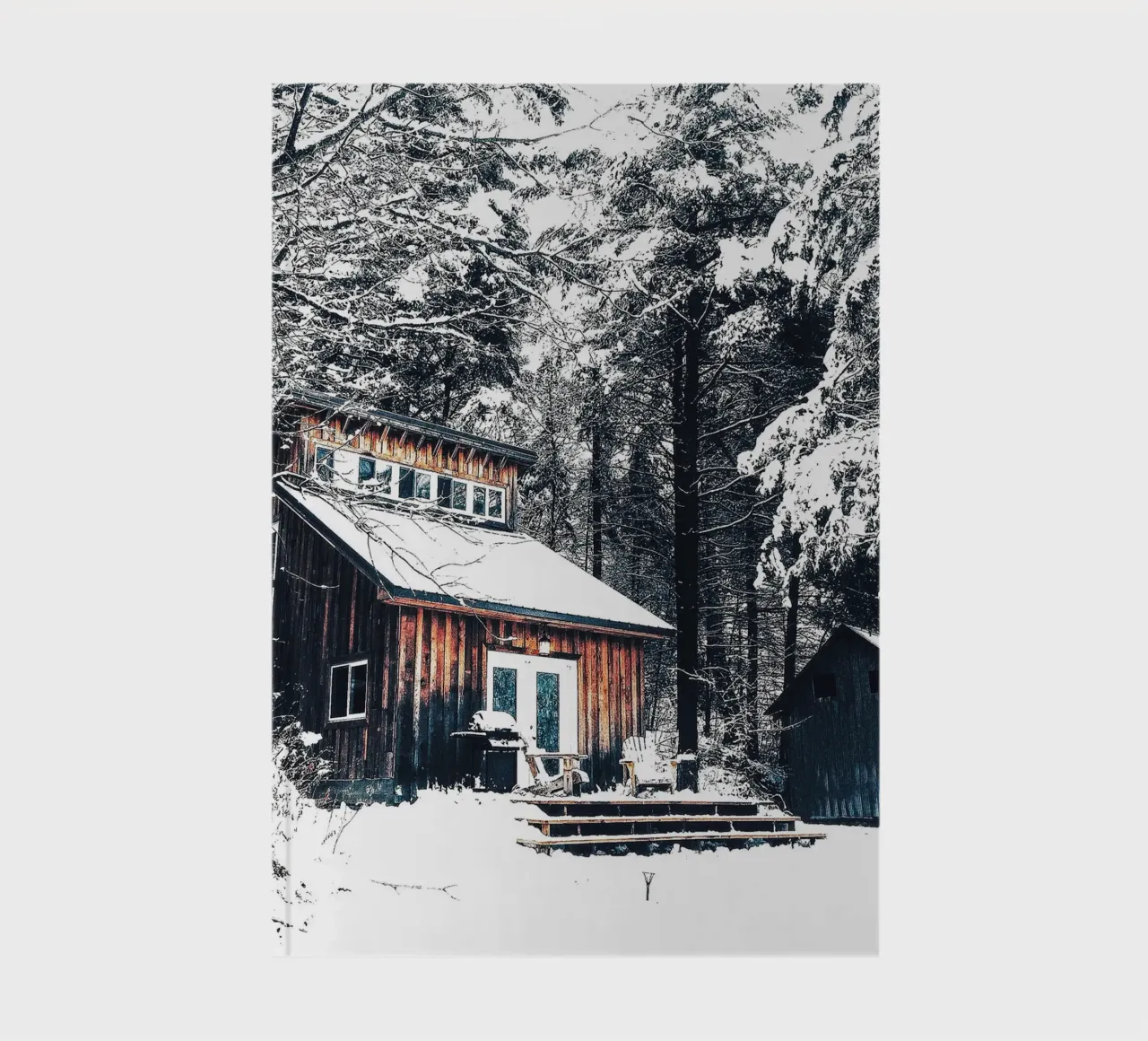 Rifugio invernale nella foresta - un ambiente rustico e accogliente diario da Whole©