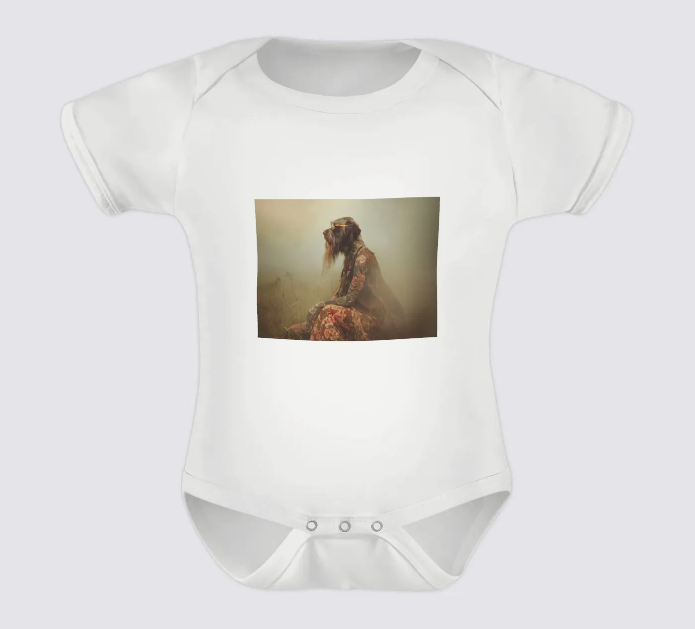 Léonard body bébé de Affiches Chien Originales – Dogland