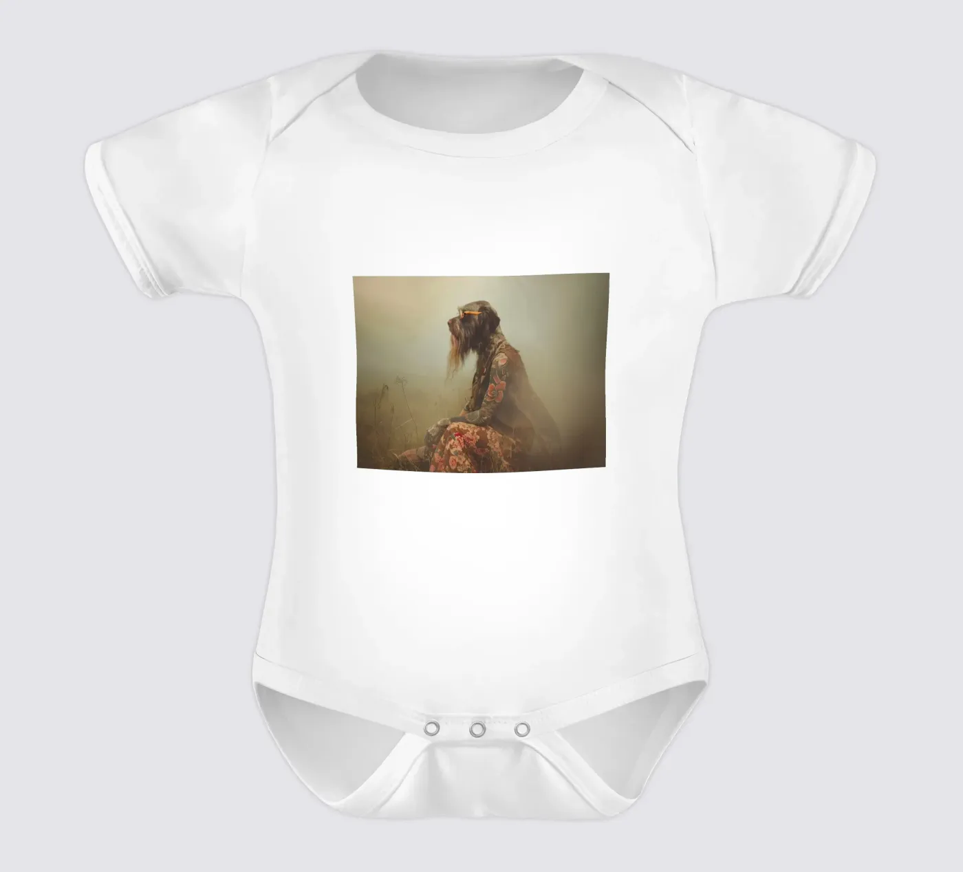 Léonard body bébé de Affiches Chien Originales – Dogland