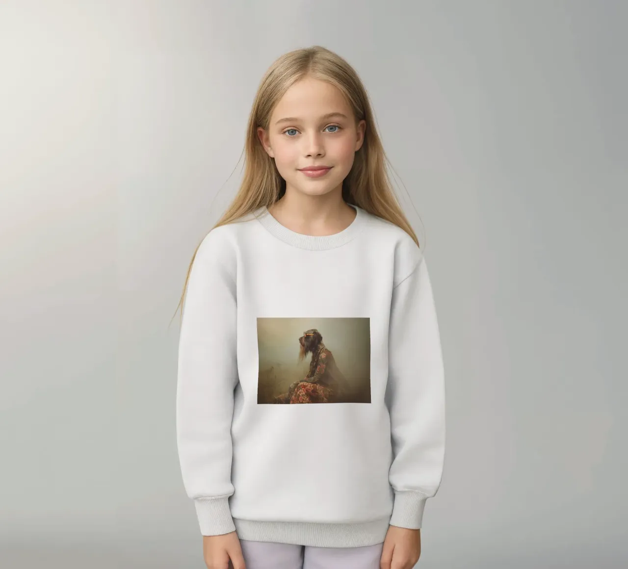 Léonard felpa bambino da Affiches Chien Originales – Dogland