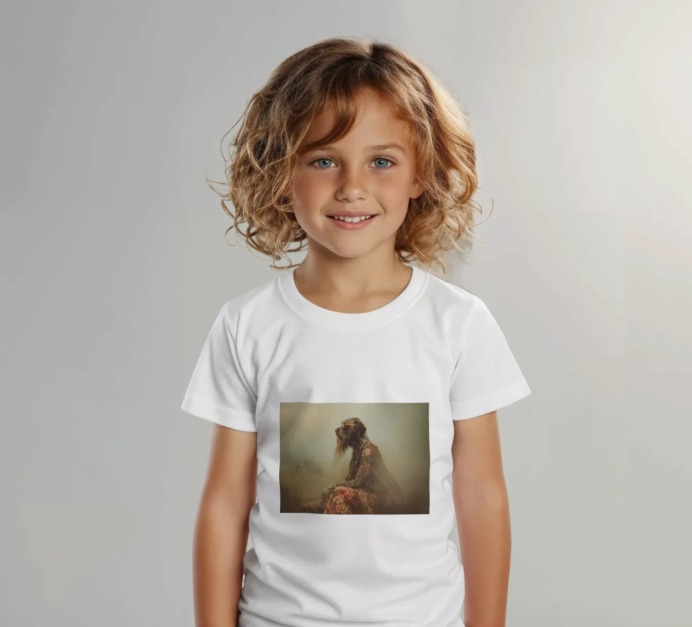 Léonard kinder t-shirt van Affiches Chien Originales – Dogland