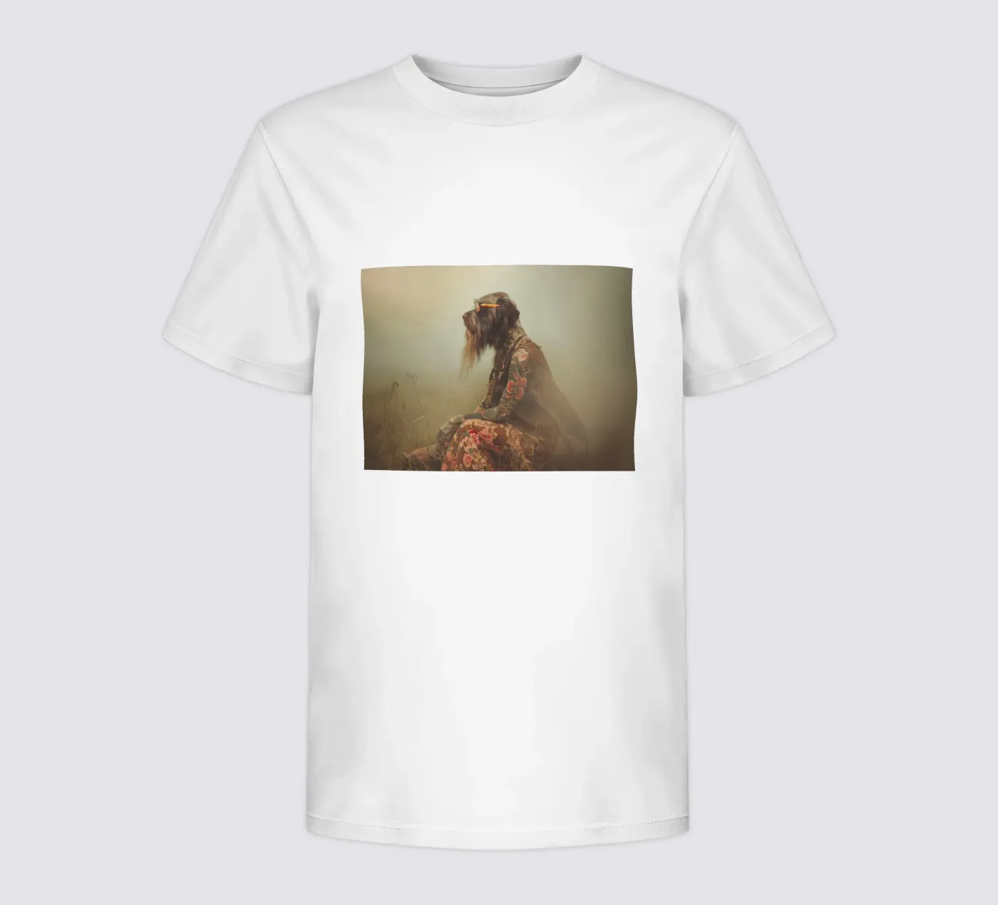 Léonard kinder t-shirt van Affiches Chien Originales – Dogland
