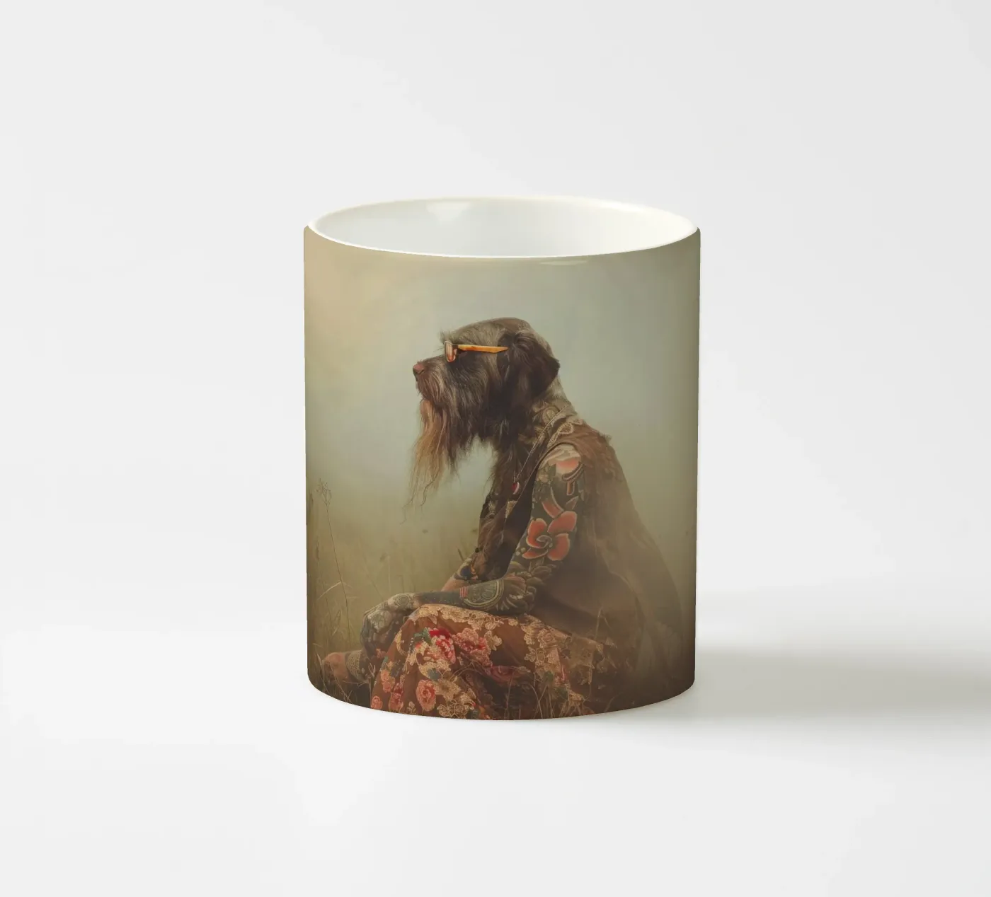 Léonard ceramic mug by Affiches Chien Originales – Dogland